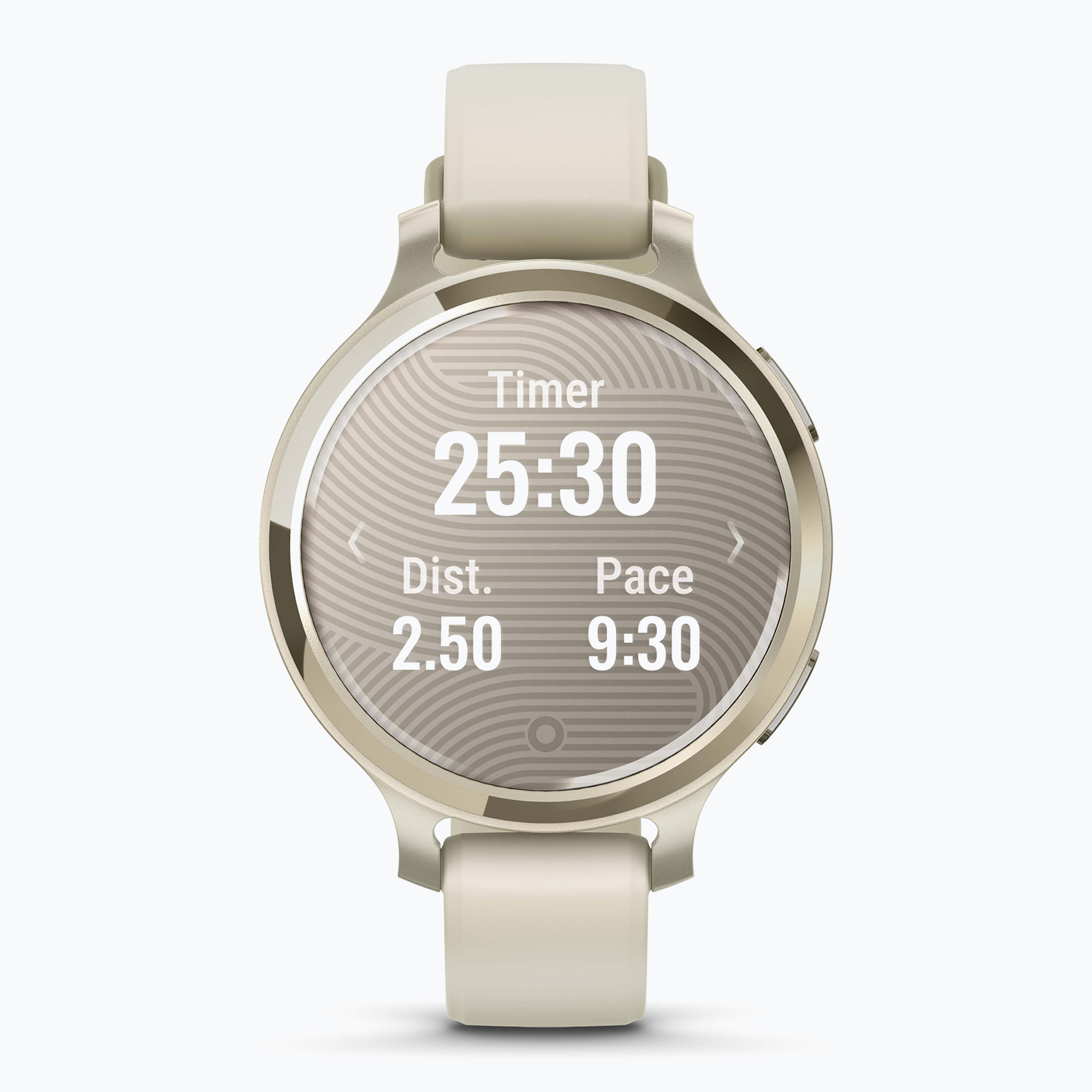 Okosóra Garmin Lily 2 Active lunar gold/bone (Lily 2 Active 010-02891-00)