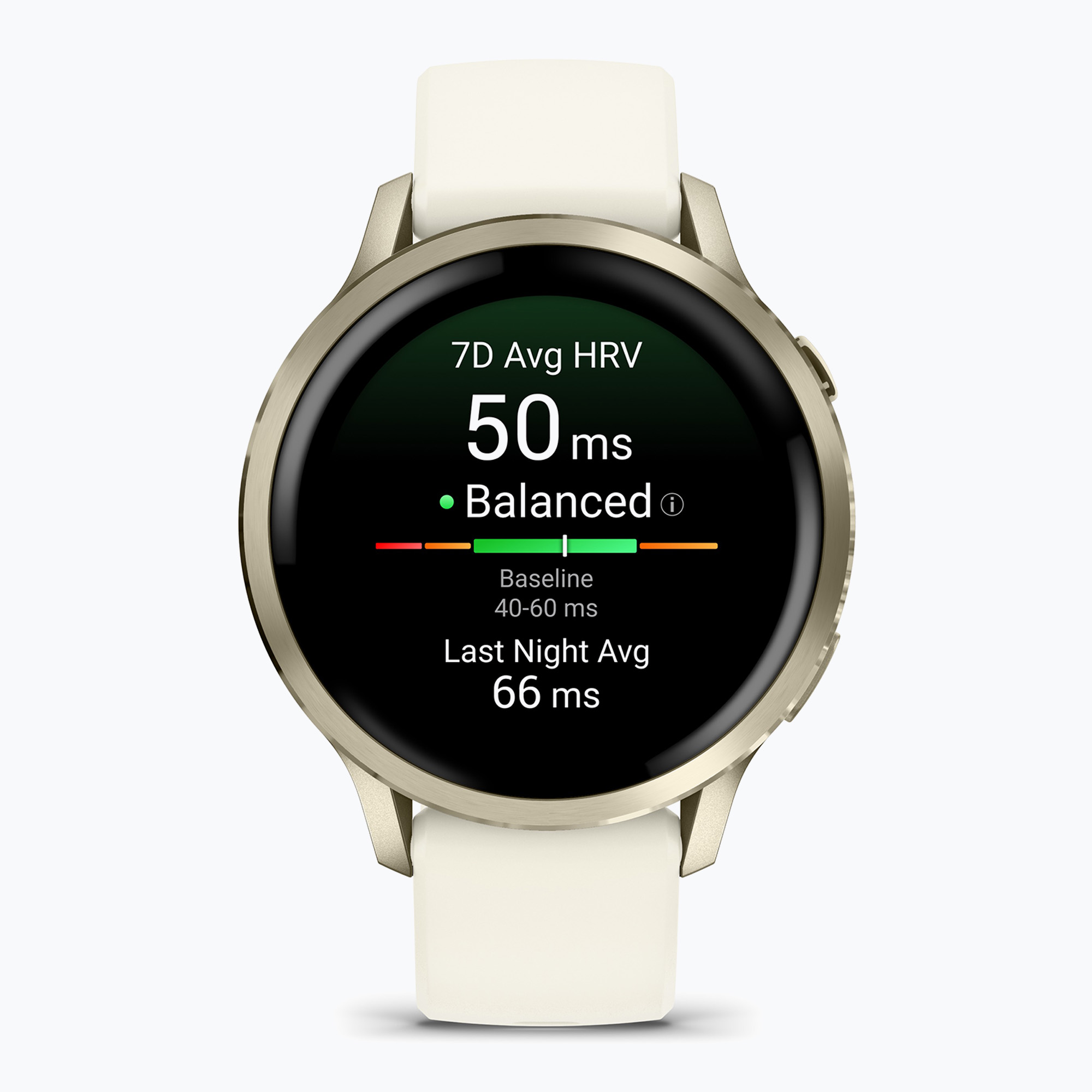 Okosóra Garmin Venu 4 41 mm lunar gold/bone (Venu 4 41 mm 010-03013-00)