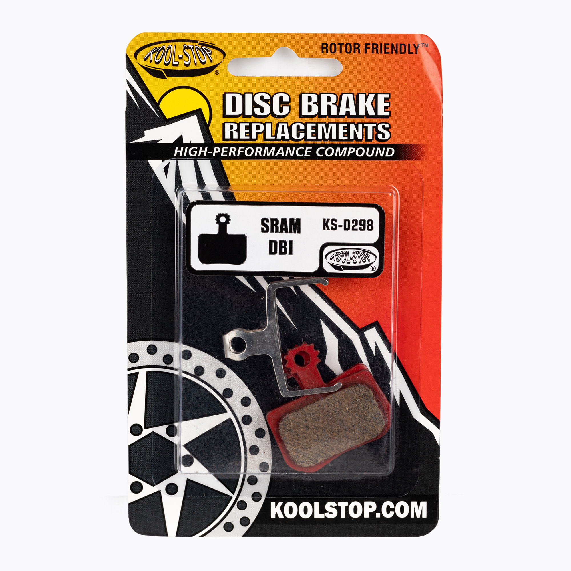Kool-Stop Sram DB1/3/5 спирачни накладки червени D298