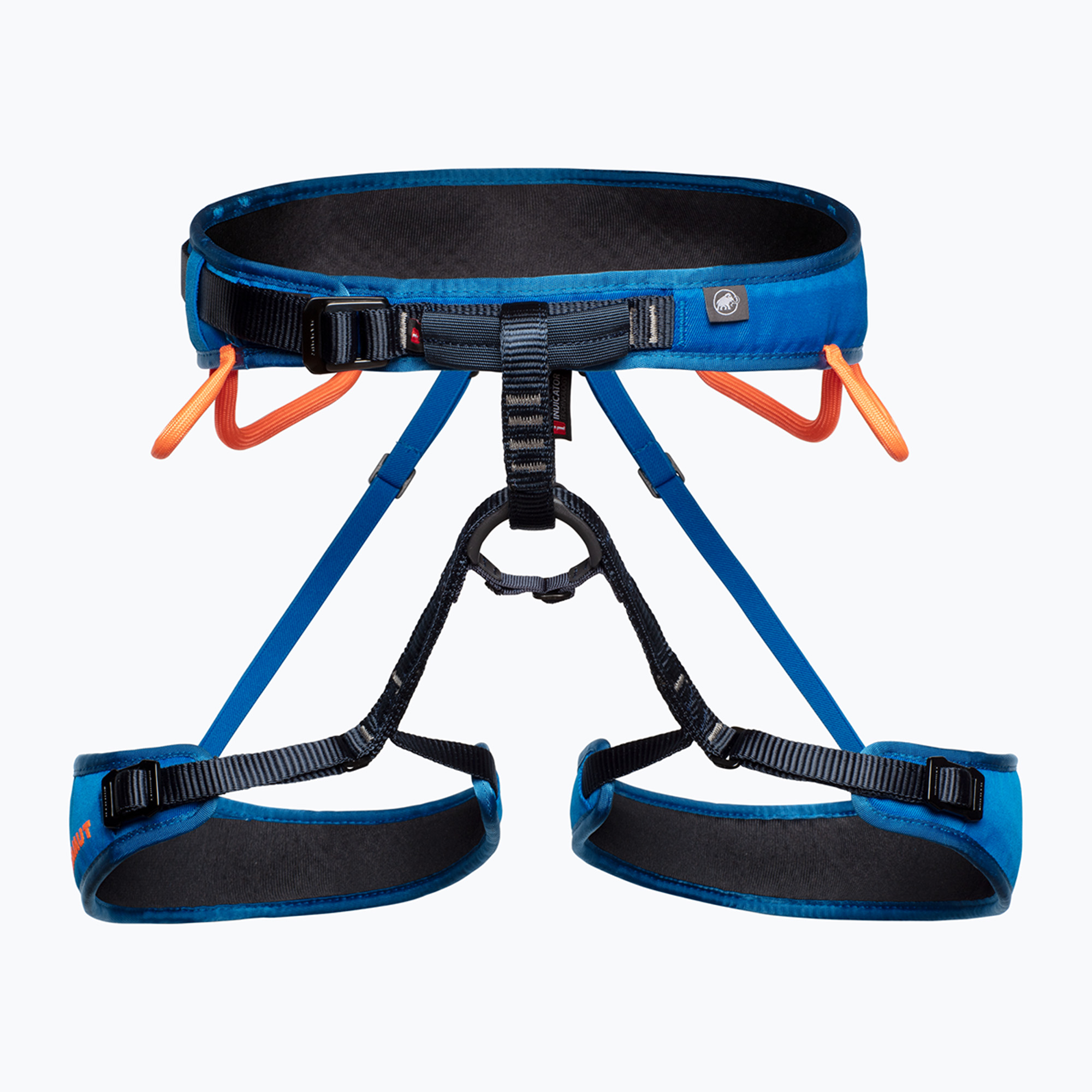 Uprząż wspinaczkowa Mammut Ophir Fast Adjust dark gentian/safety orange 