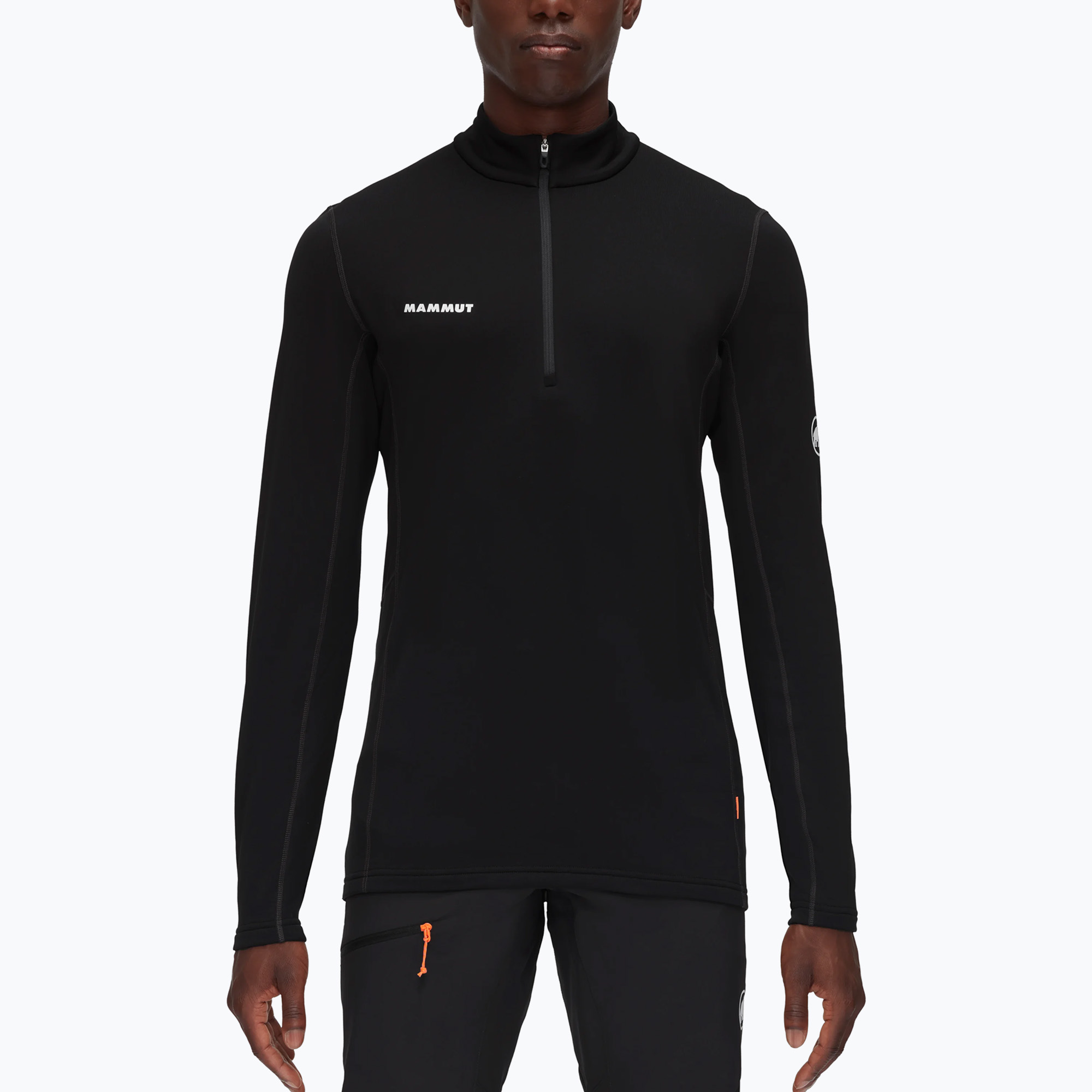Bluza trekkingowa męska Mammut Aenergy ML Half Zip Pull black 