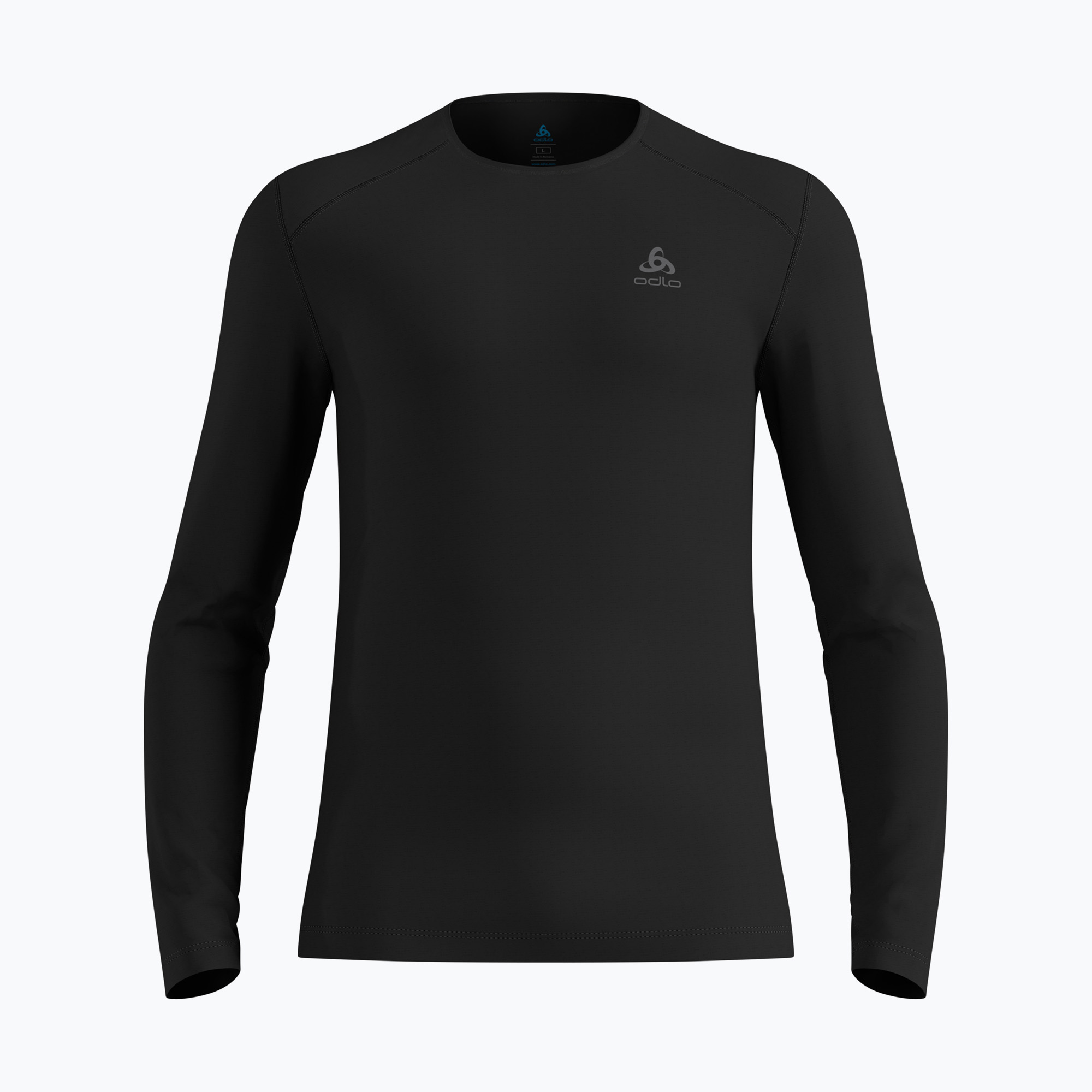 Мъжка термоактивна блуза с дълъг ръкав ODLO Fundamentals Active Warm Bl Top Crew Neck black