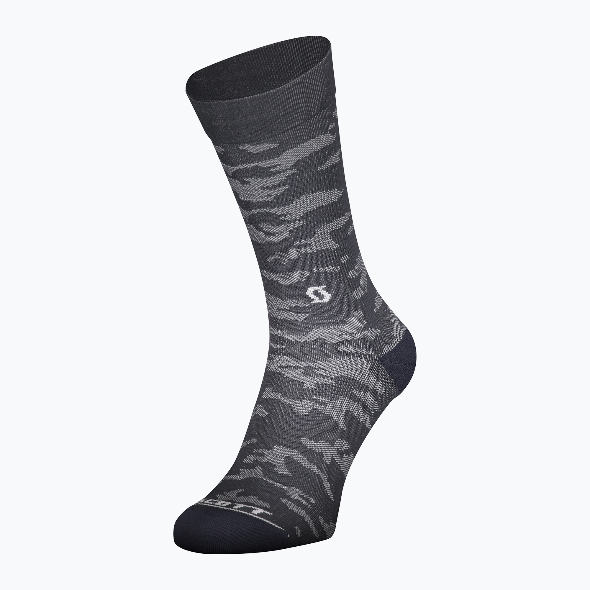 Șosete SCOTT Trail Camo Crew dark grey/white