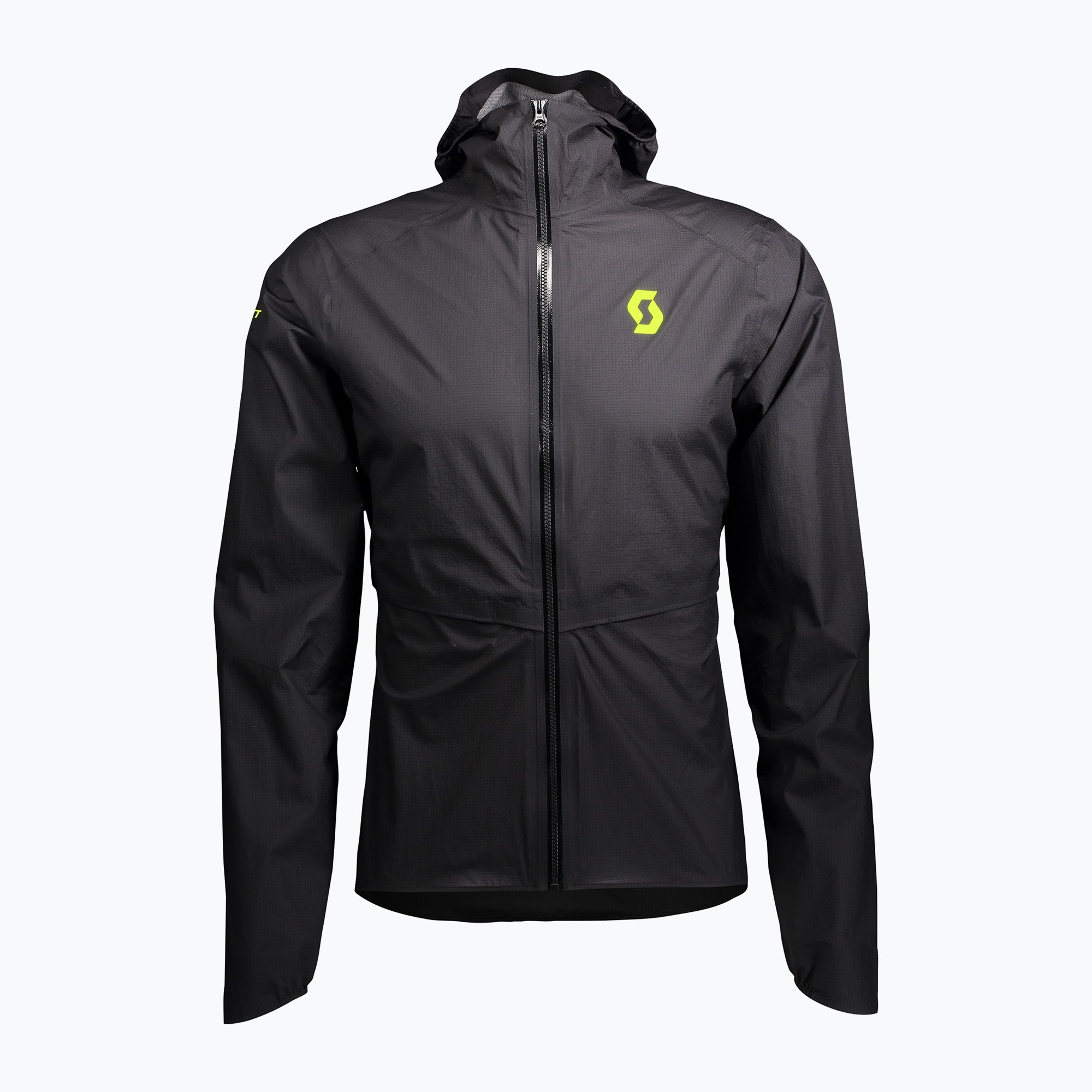 Kurtka do biegania męska SCOTT RC Run Waterproof black/yellow 