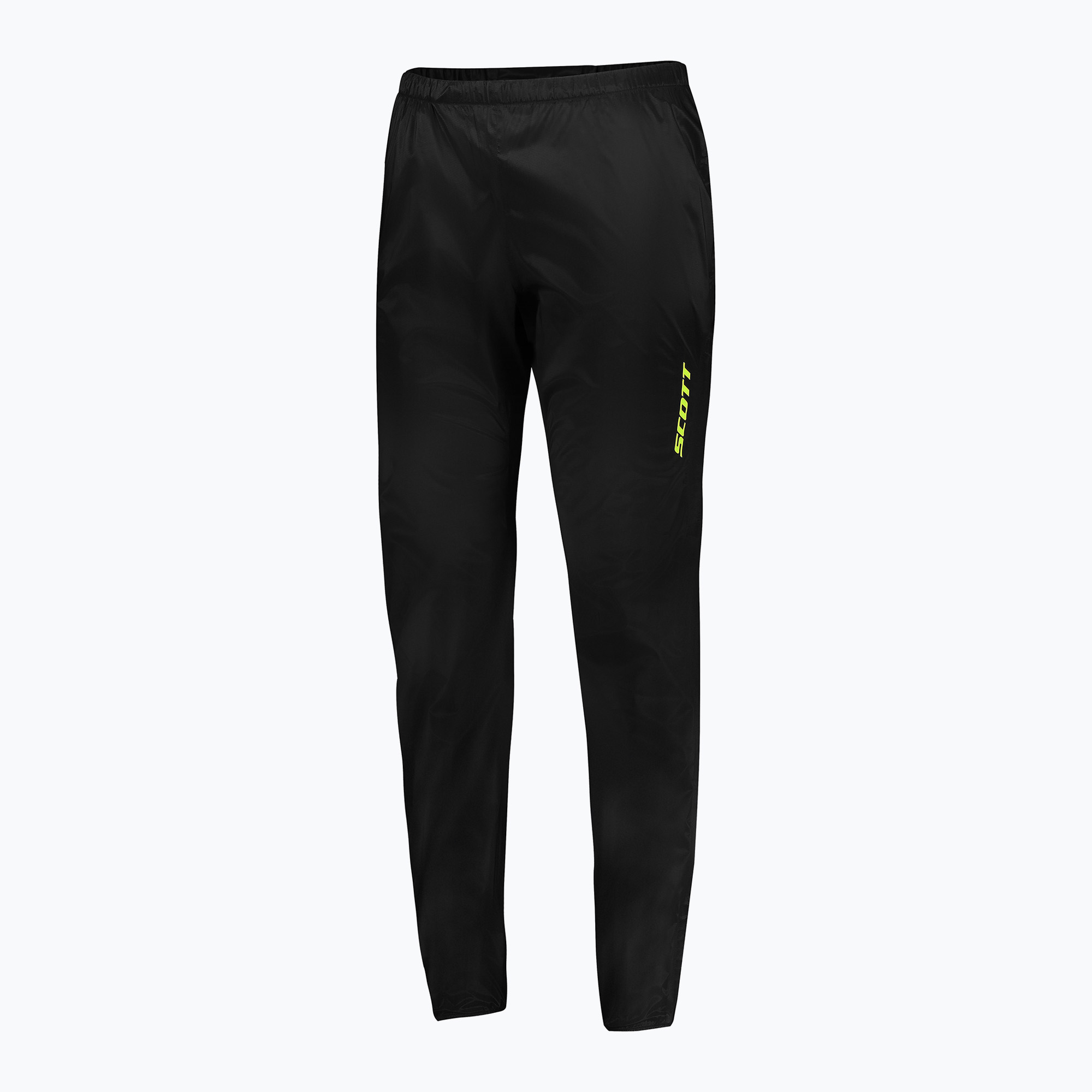 Spodnie do biegania męskie Scott RC Run Waterproof black/yellow 