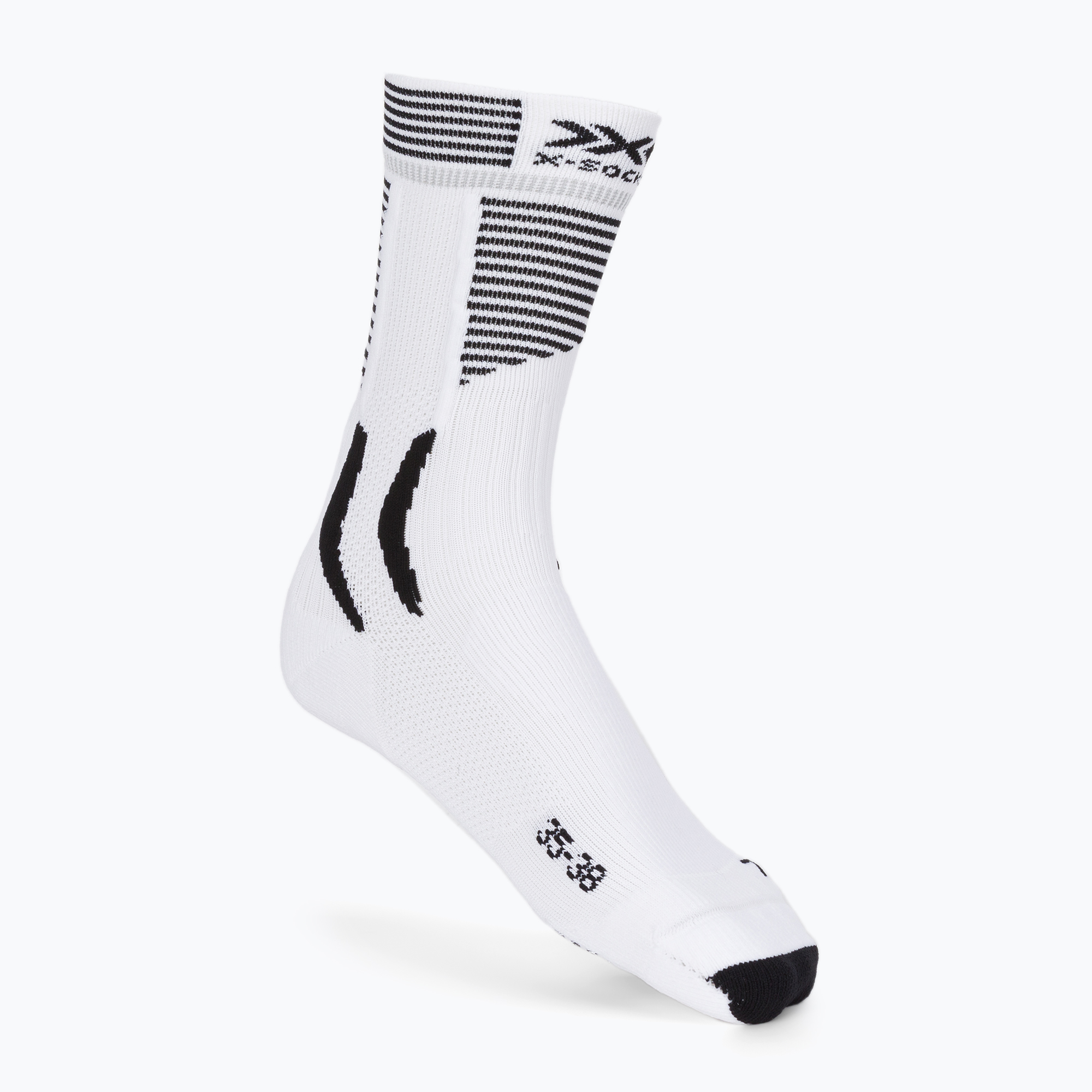 X-Socks Bike Race socks white and black BS05S19U-W003 (35-38 EU)