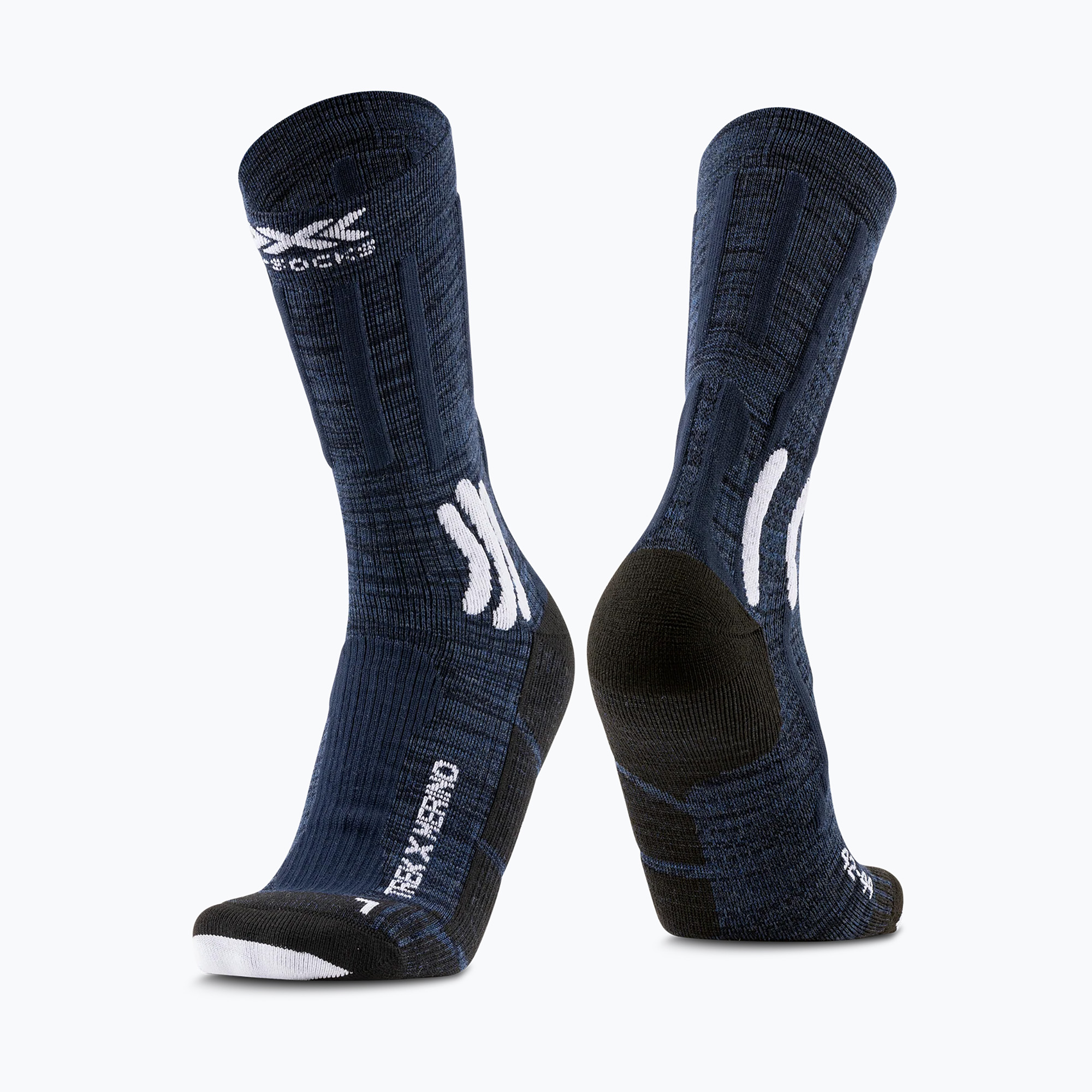 Дамски чорапи X-Socks Trek X Merino midnight blue/arctic white