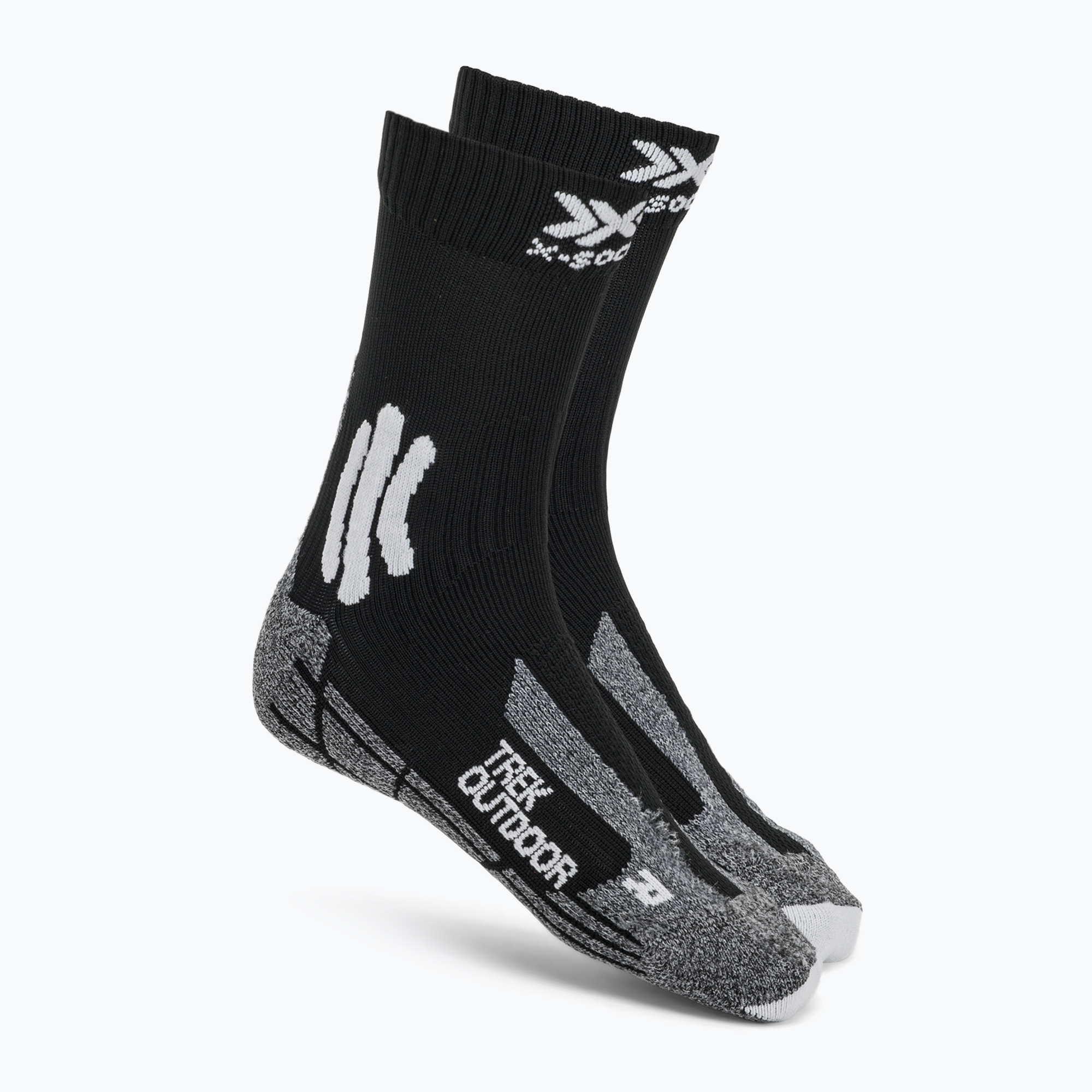 Șosete X-Socks Trek Outdoor black/grey melange