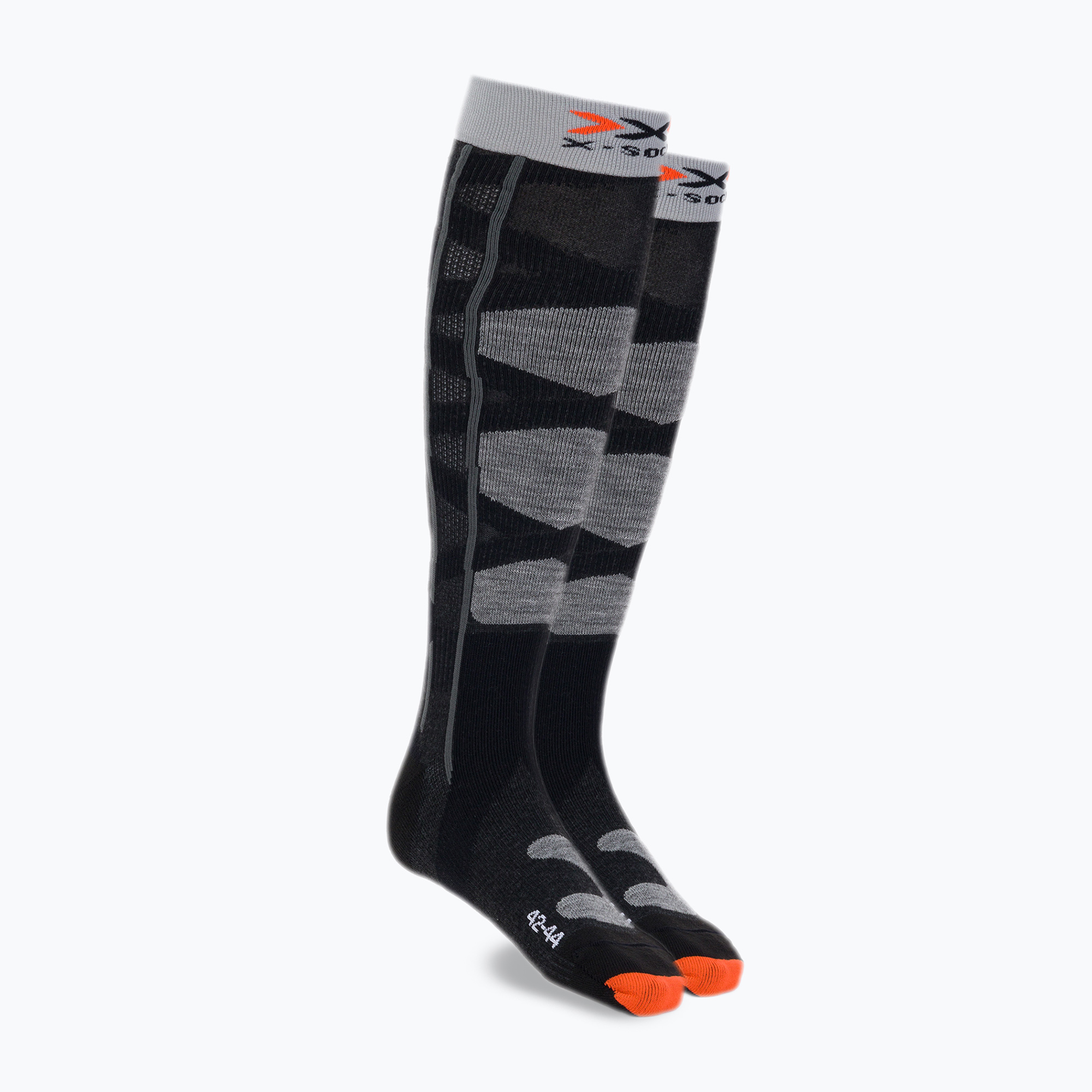 X-Socks Ski Control 4.0 black-grey ski socks XSSSKCW19U (35-38 EU)