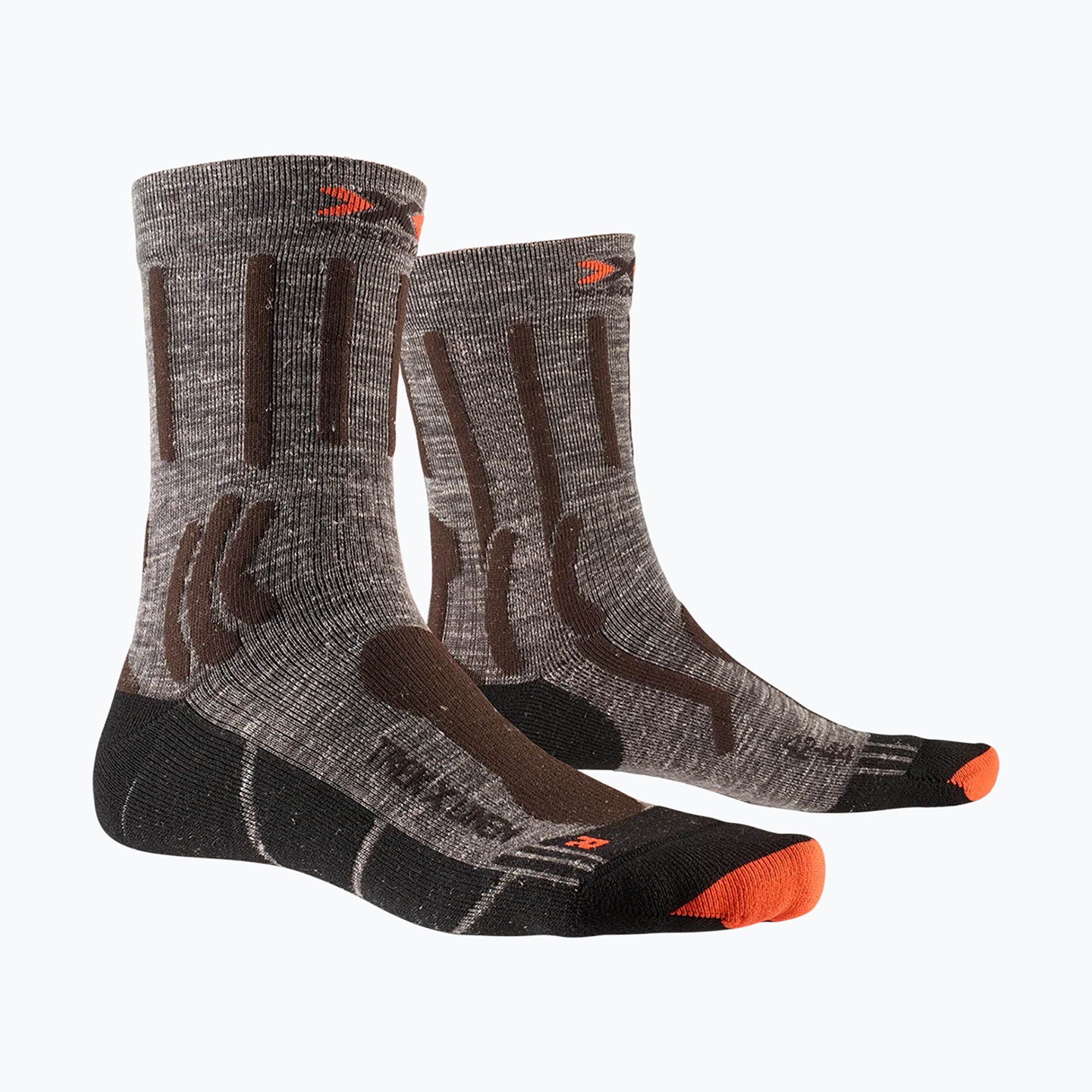 Чорапи X-Socks Trek X Linen melange/orange/black