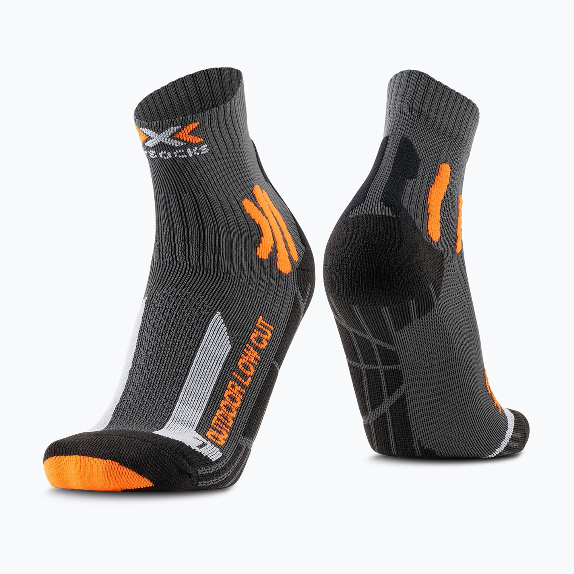 Чорапи X-Socks Trek Outdoor Low Cut anthracite/orange