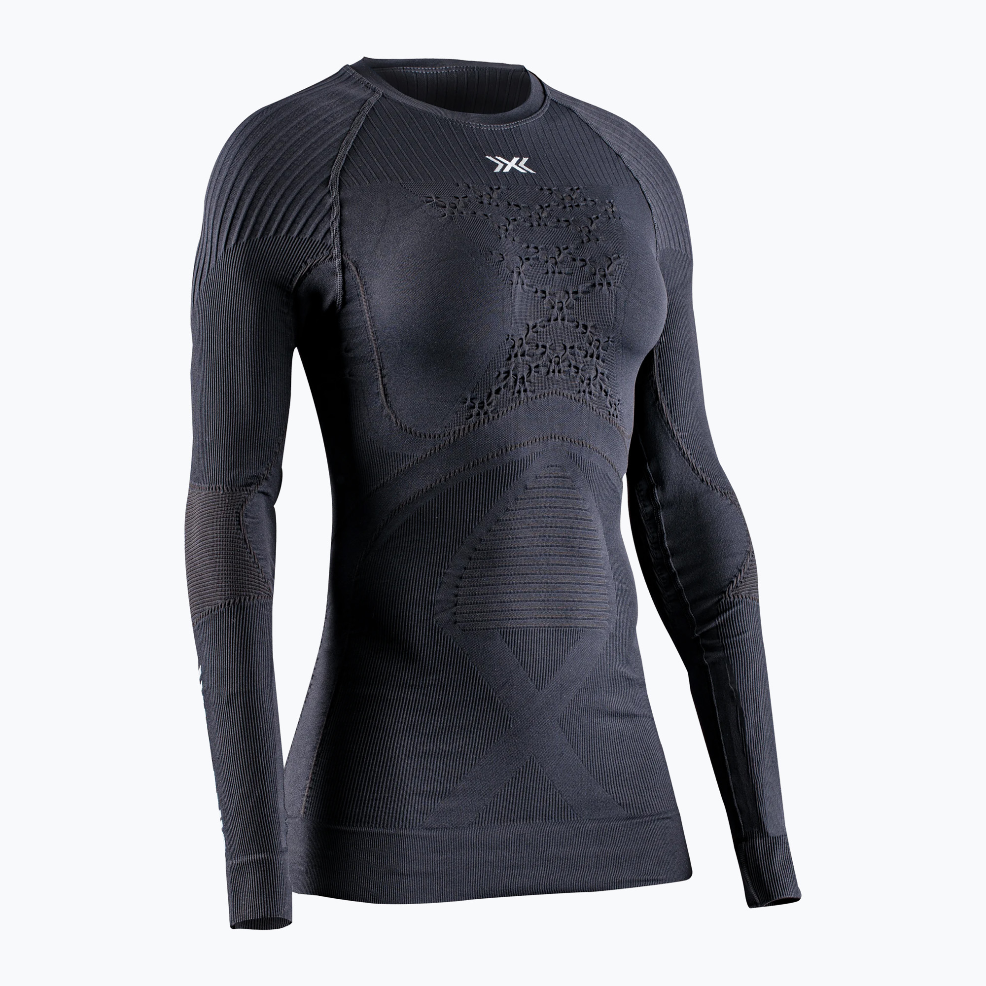 Women's thermal longsleeve X-Bionic Energy Accumulator 4.0 opal black/arctic white (XS)