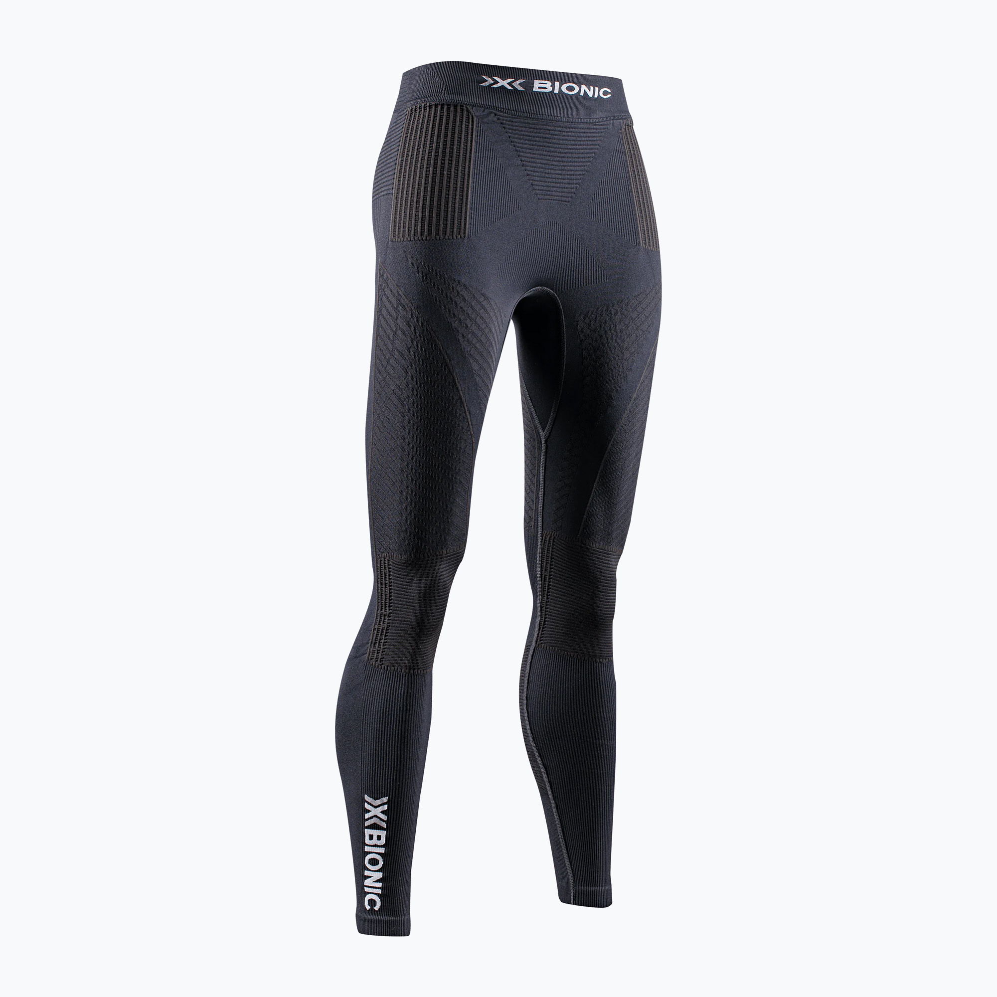 Women's thermal leggings X-Bionic Energy Accumulator 4.0 opal black / arctic white (L)