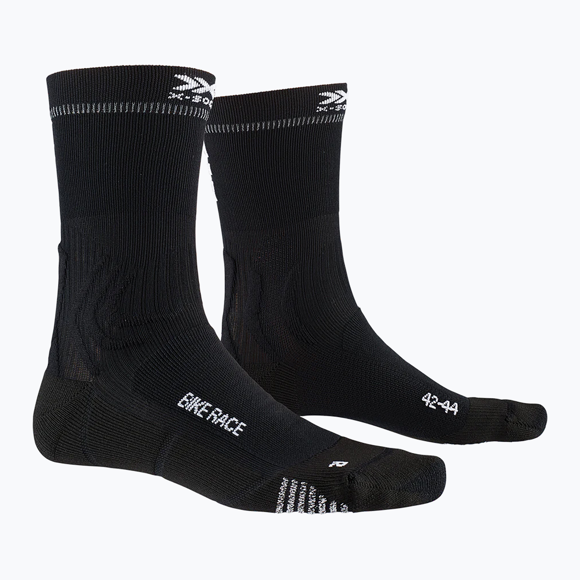 Șosete de ciclism X-Socks Bike Race 4.0 opal black/eat dust (Bike Race 4.0 RTBQHIECO)