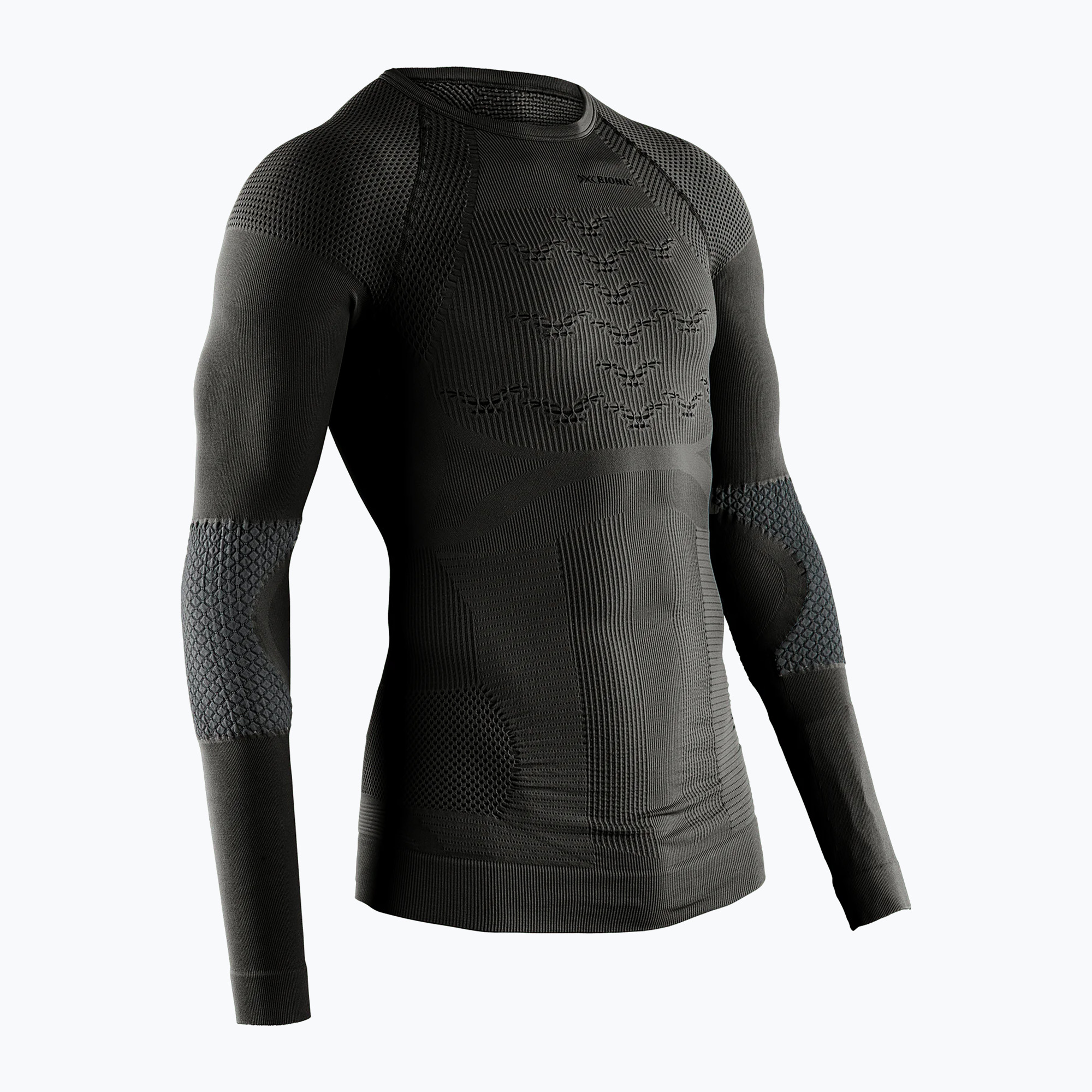 Pánske termo tričko s dlhým rukávom X-Bionic X-Plorer Energizer 4.0 black/anthracite (X-Plorer Energizer 4.0 NGOT33S23M)