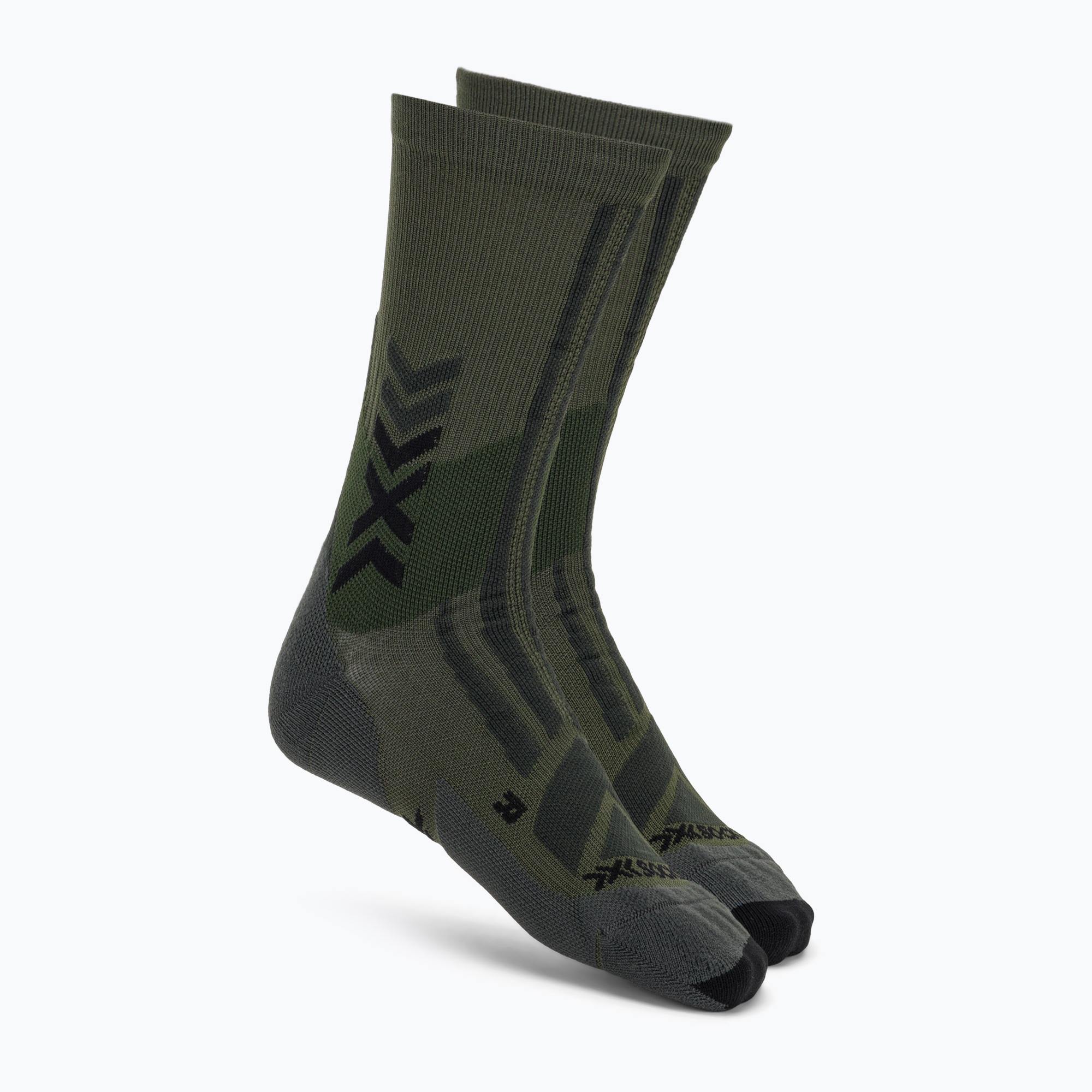 Șosete X-Socks Hike Discover Crew green/black