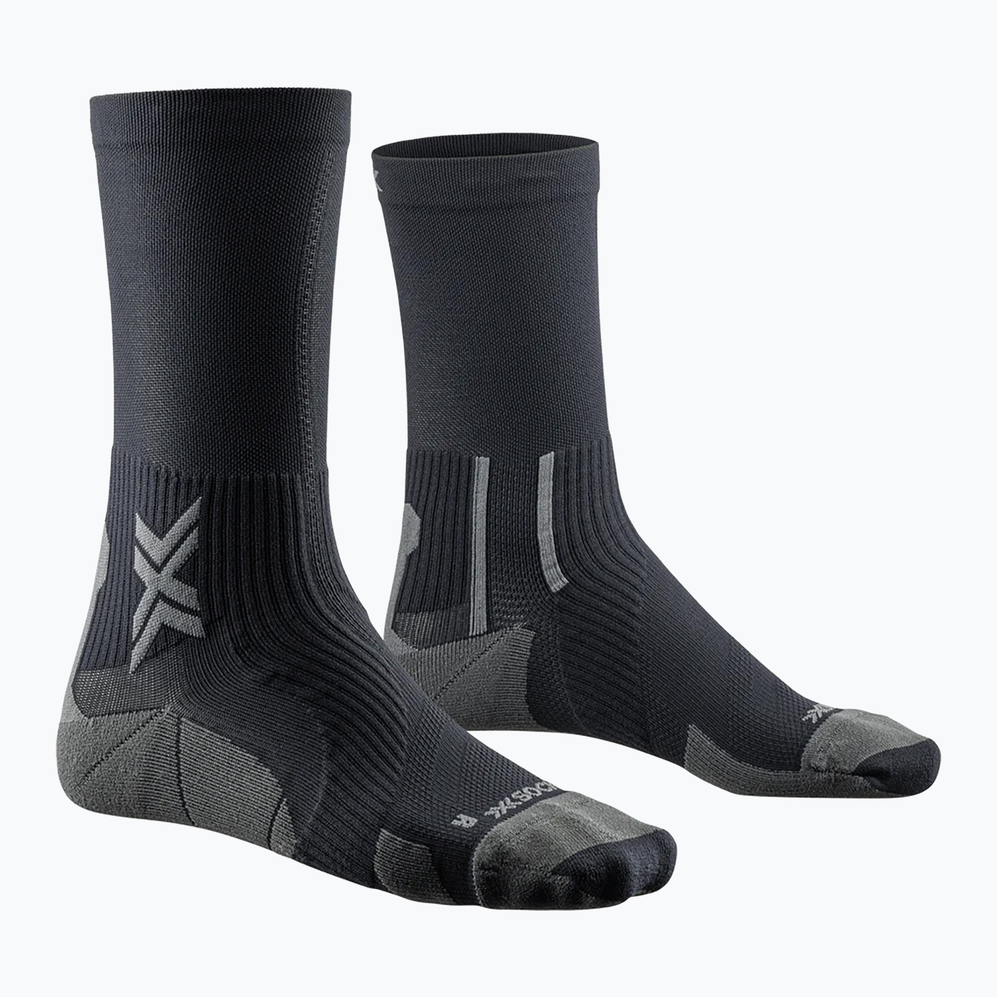 Calzini da corsa X-Socks Run Perform Crew nero/carbone da uomo (45-47 EU) (Run Perform Crew XSRQPMS24M)