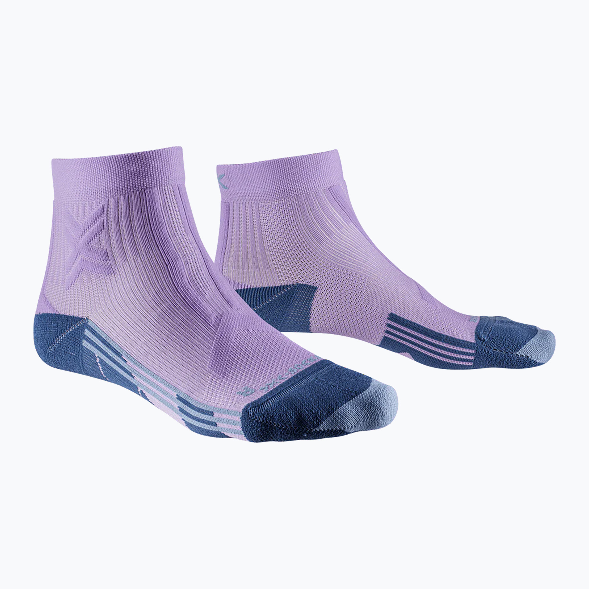 Dámske ponožky X-Socks Trailrun Discover Ankle orchid/sunset blue (Trailrun Discover Ankle XS-R7DTS24W-P161)
