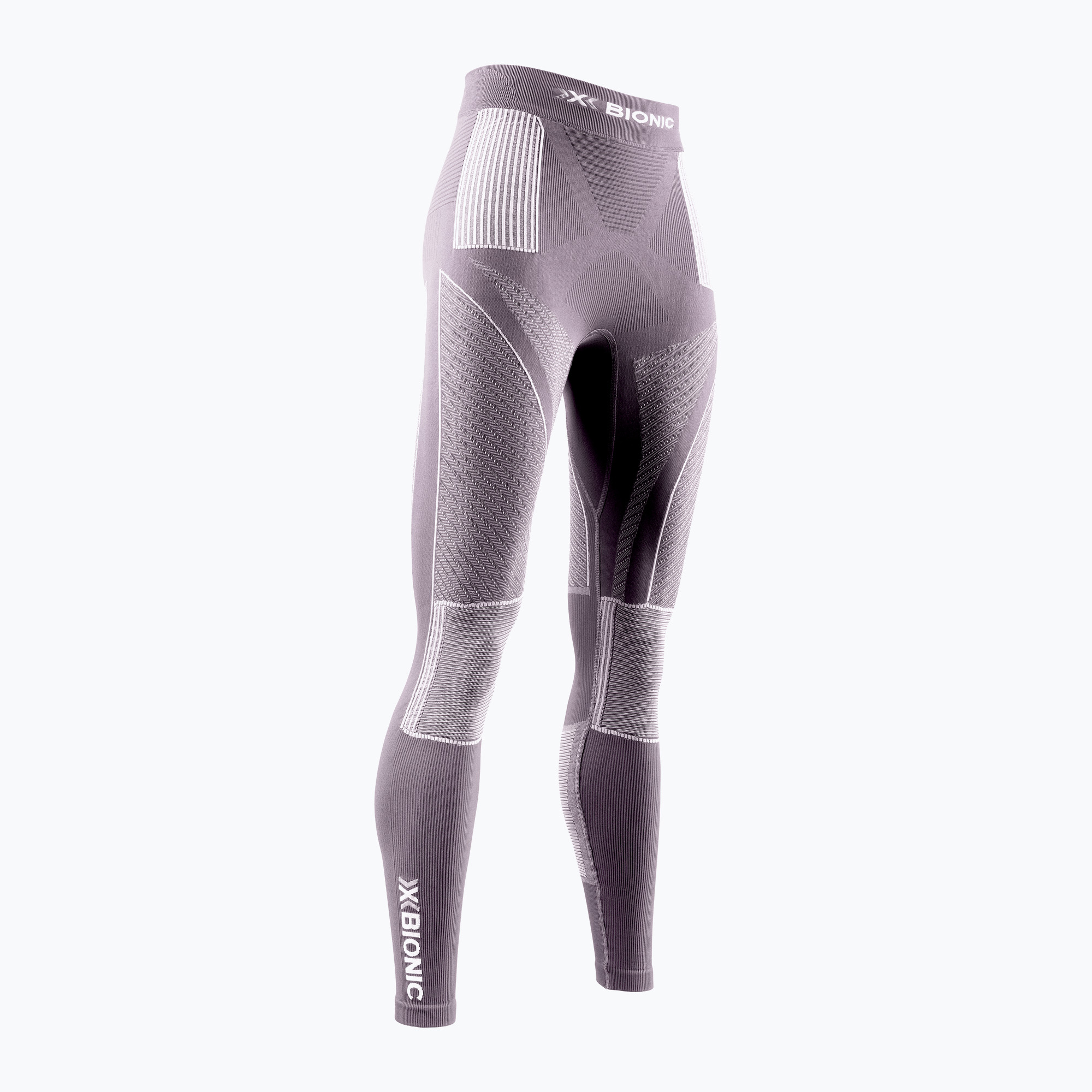 Dámske termoaktívne legíny X-Bionic Energy Accumulator 4.0 dusty lavender / arctic white (Energy Accumulator 4.0 EAWP05W19W)