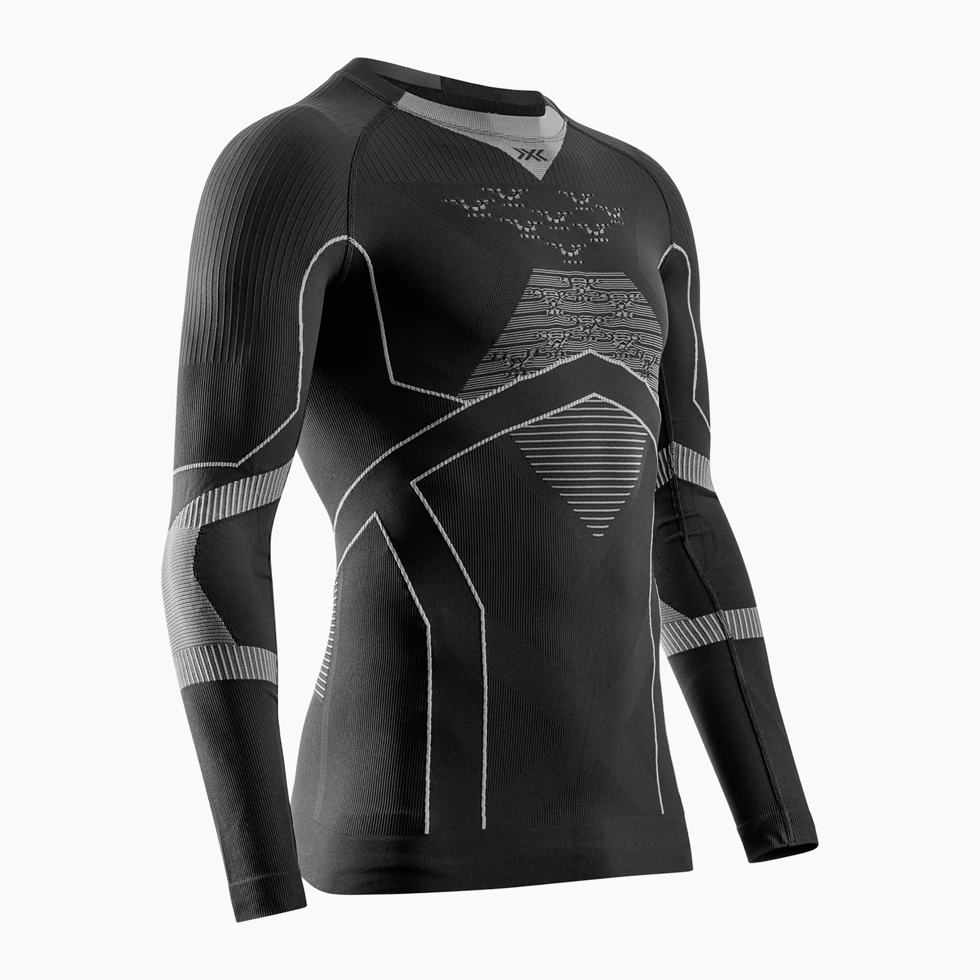Мъжка термо блуза с дълъг ръкав X-Bionic Energy Accumulator Light Shirt black / light grey