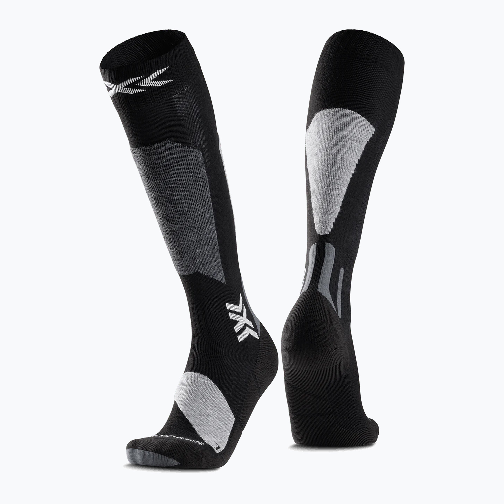 Скиорски чорапи X-Socks Ski Discover Otc x black/light grey