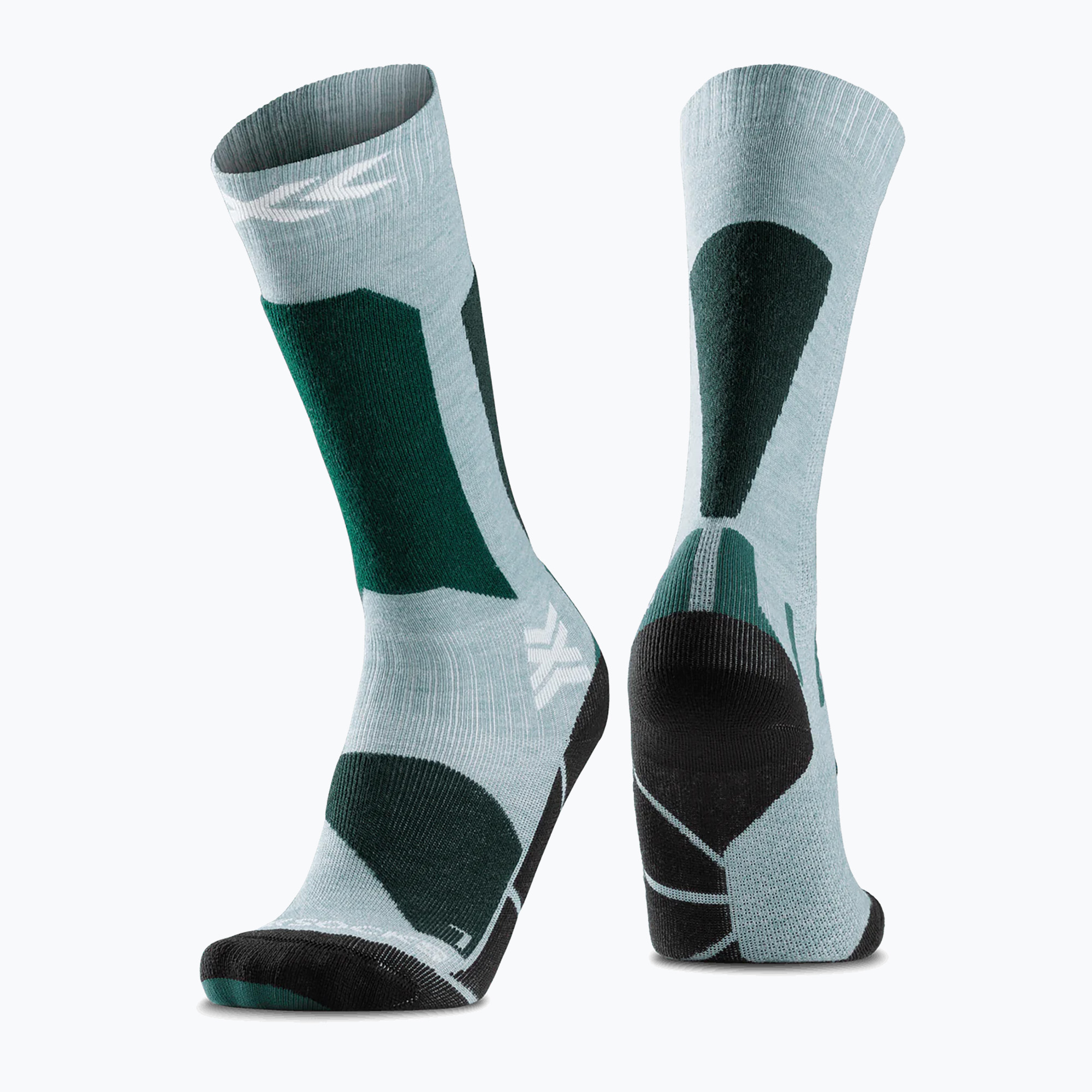 Детски скиорски чорапи X-Socks Ski Discover Otc sage green/english lawn