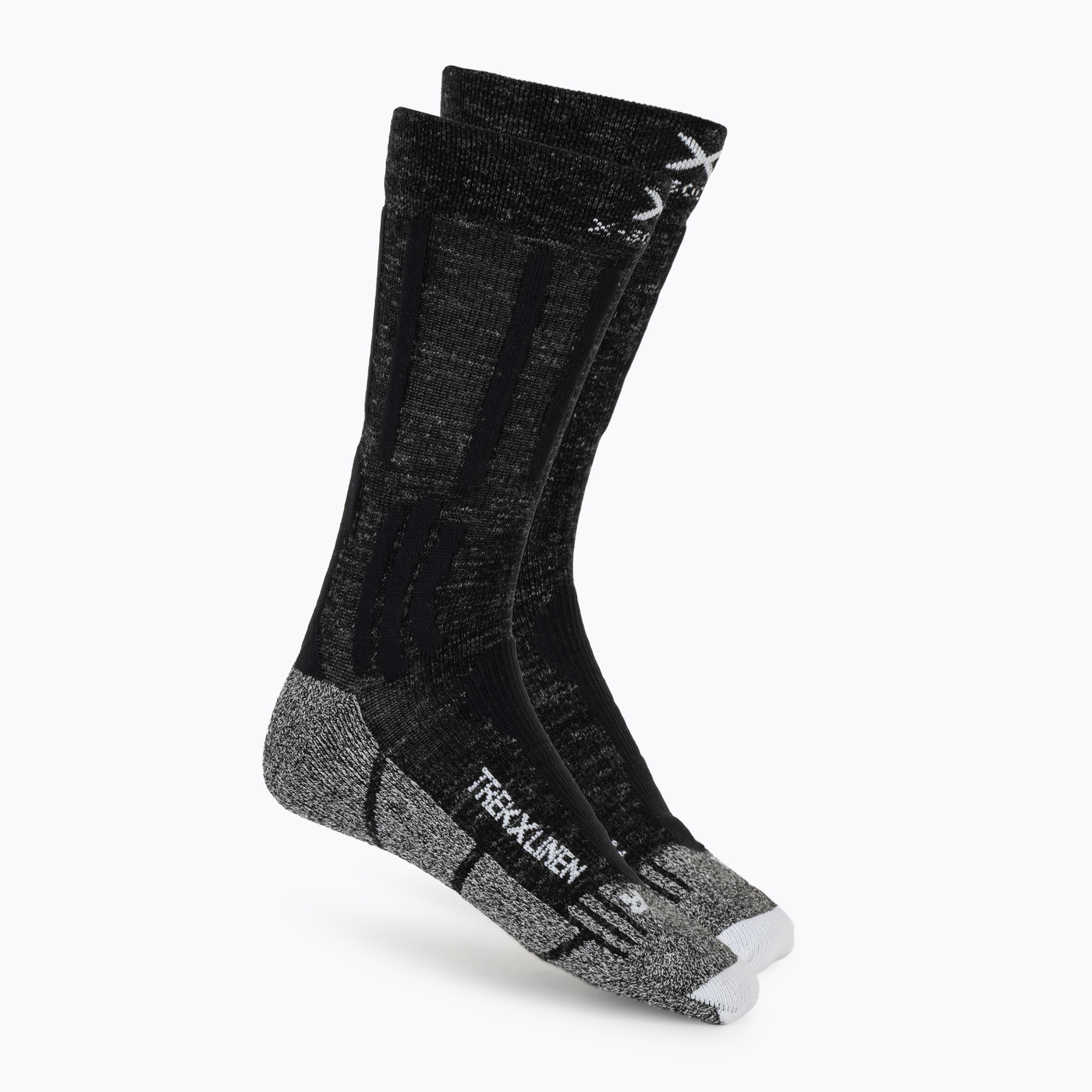 Șosete X-Socks Trek X Linen dolomite grey melange/opal black