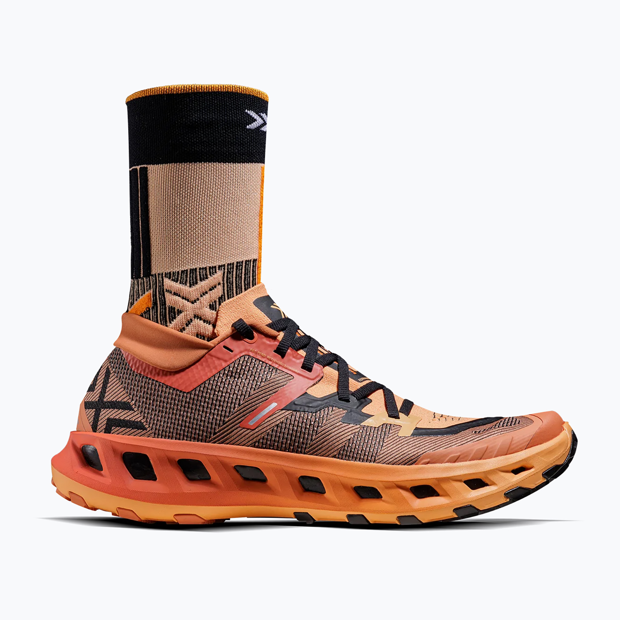 Обувки за бягане   чорапи X-Bionic Terraskin X02 dusty rose/fresh peach/x black