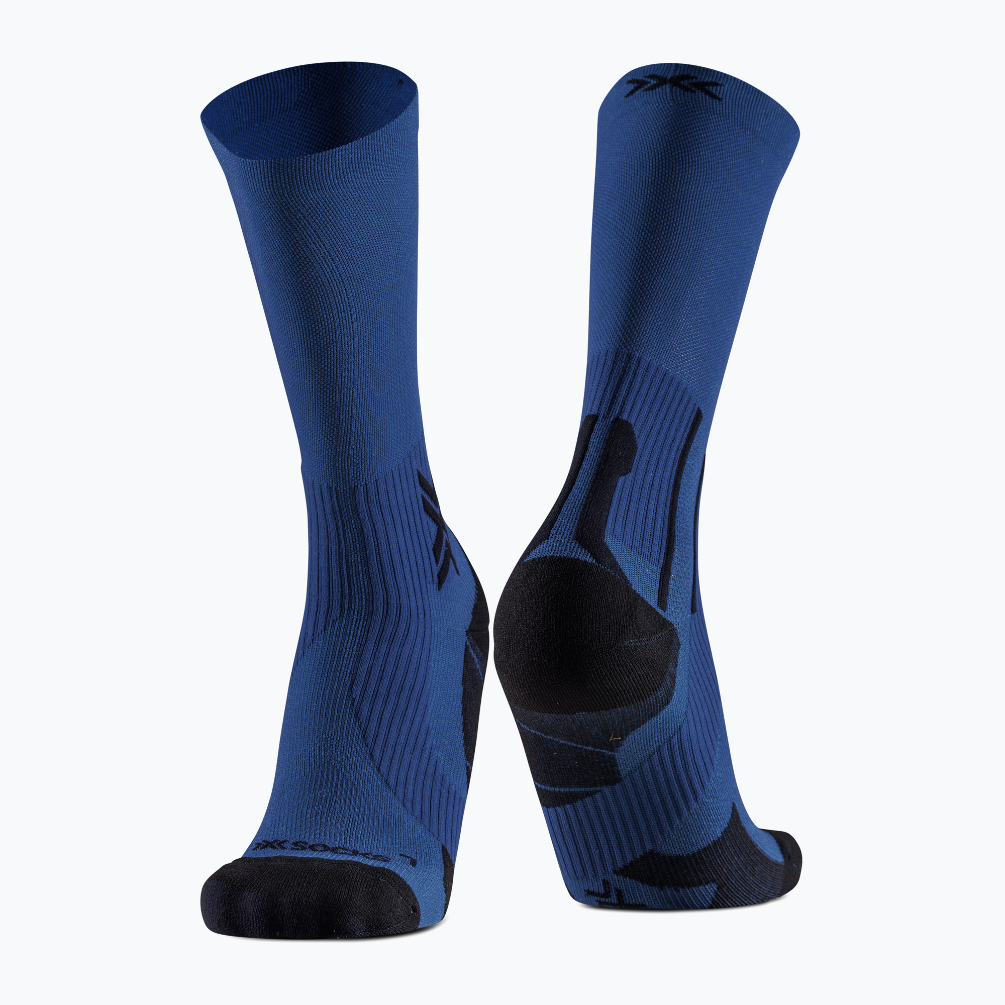 Мъжки чорапи X-Socks Run Perform Crew marine/x black