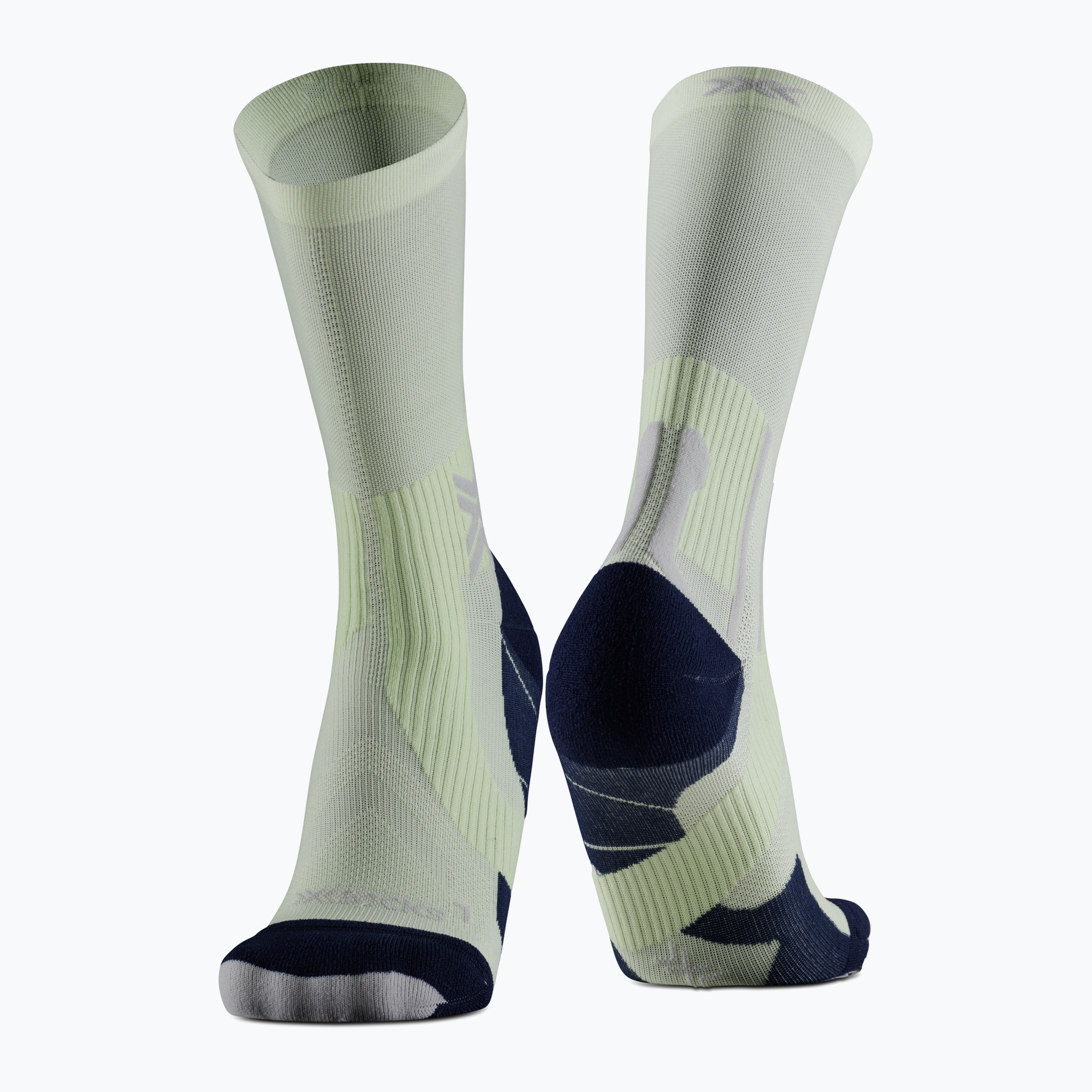 Мъжки чорапи X-Socks Run Perform Crew neolime/x black