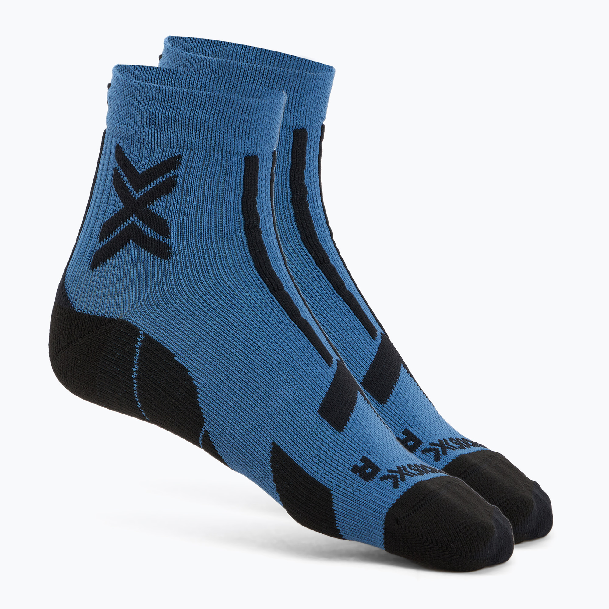 X-Socks Trailrun Discover Чорапи до глезена минерално синьо/х черно