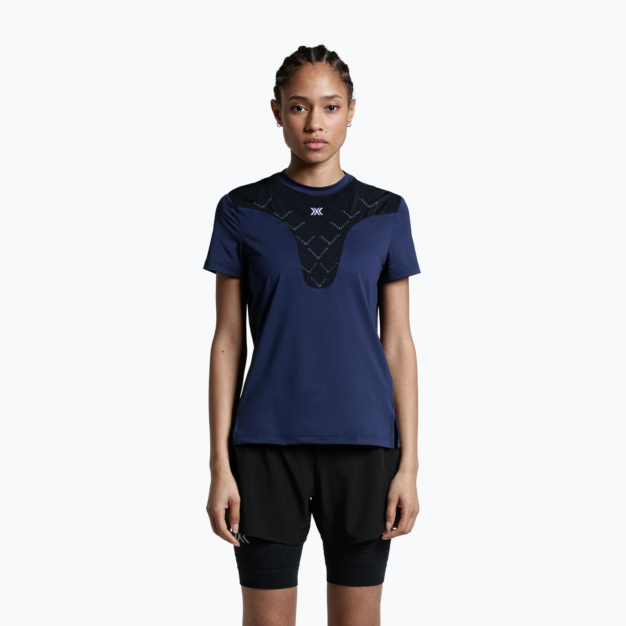Koszulka do biegania damska X-Bionic Corefusion Run Shirt marine 