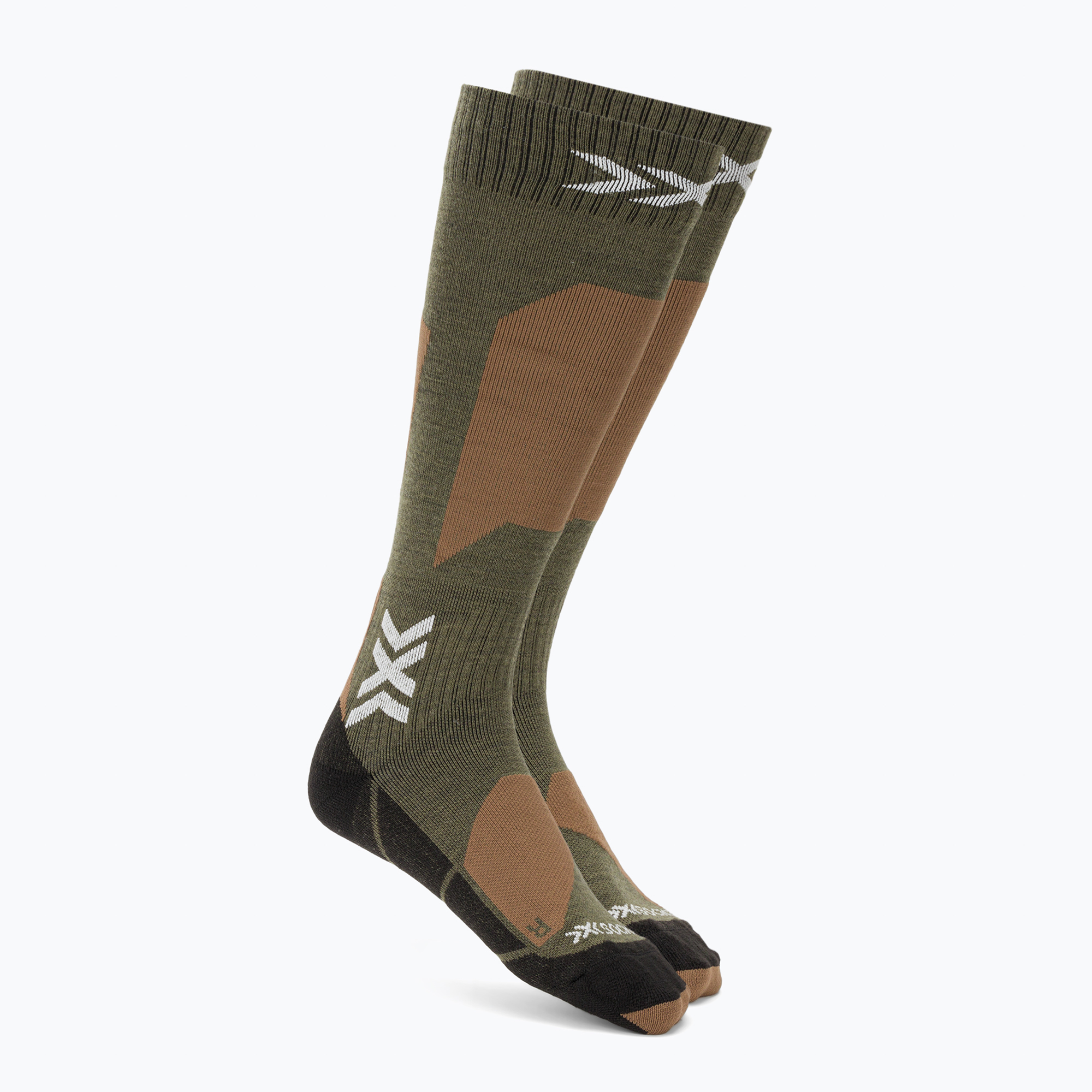 Șosete de schi X-Socks Ski Discover Merino Otc sand/dark sand
