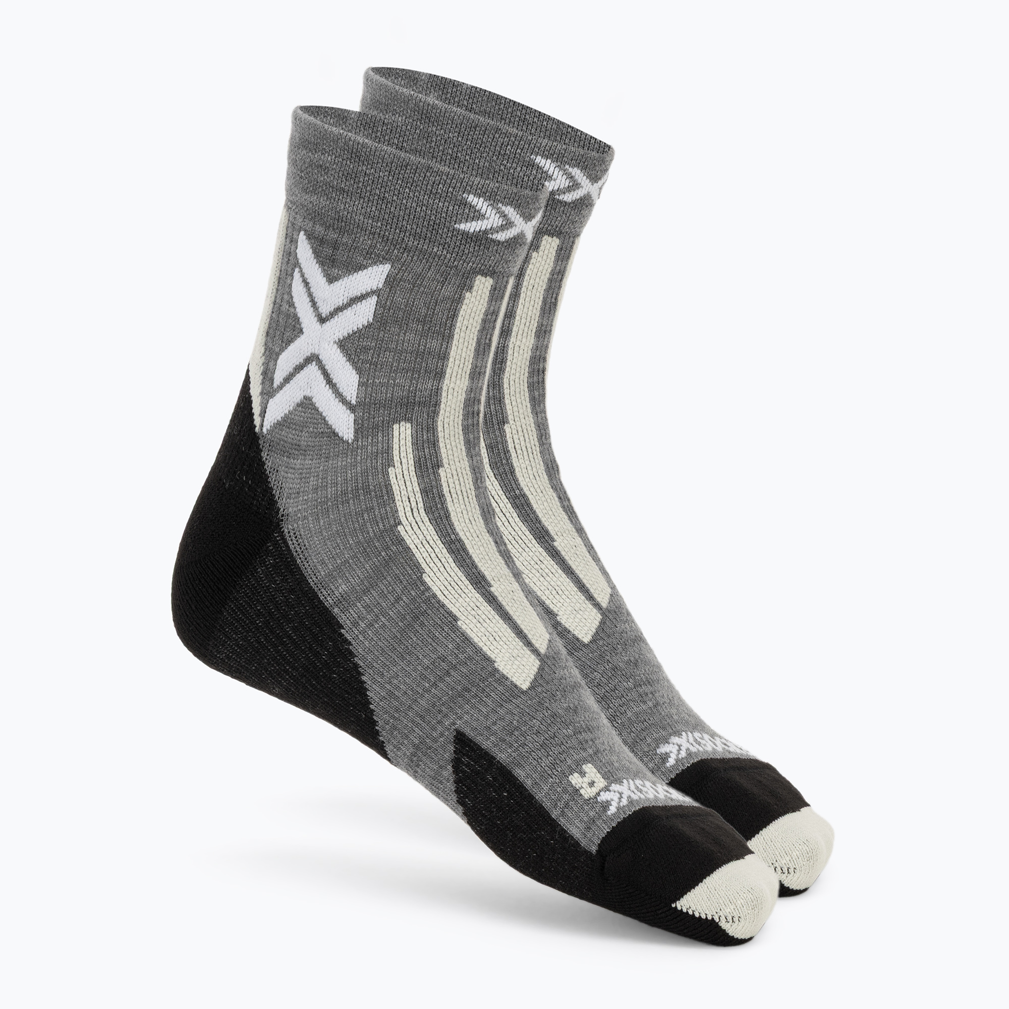 Șosete X-Socks Hike Discover Merino Ankle seal grey/light sand
