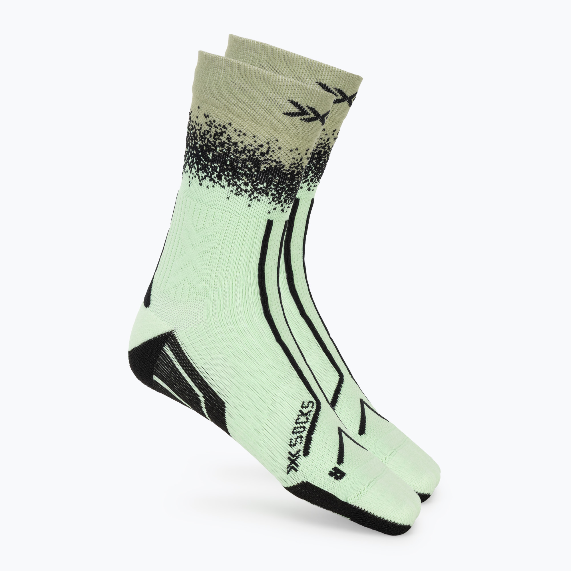 Чорапи X-Socks Terraskin Perform Crew digital lime/x black
