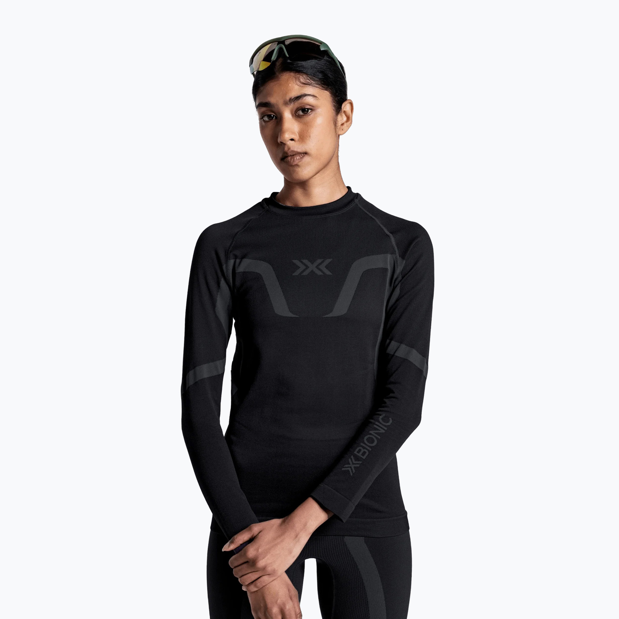 Bluză termoactivă pentru femei X-Bionic X-Ential Baselayer LS x black