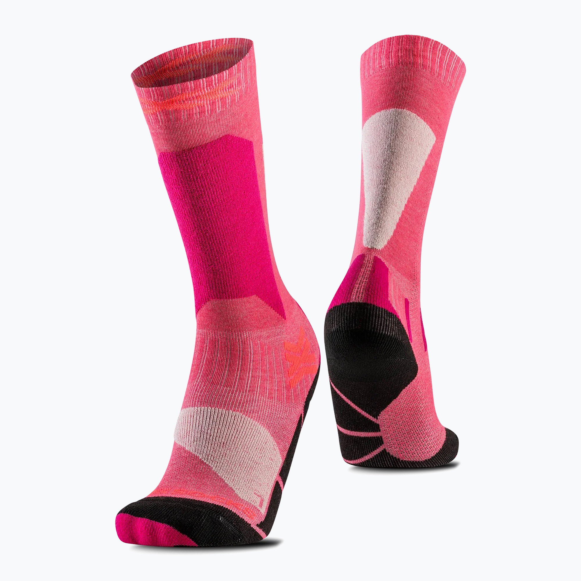 Детски скиорски чорапи X-Socks Ski Discover Otc hot red
