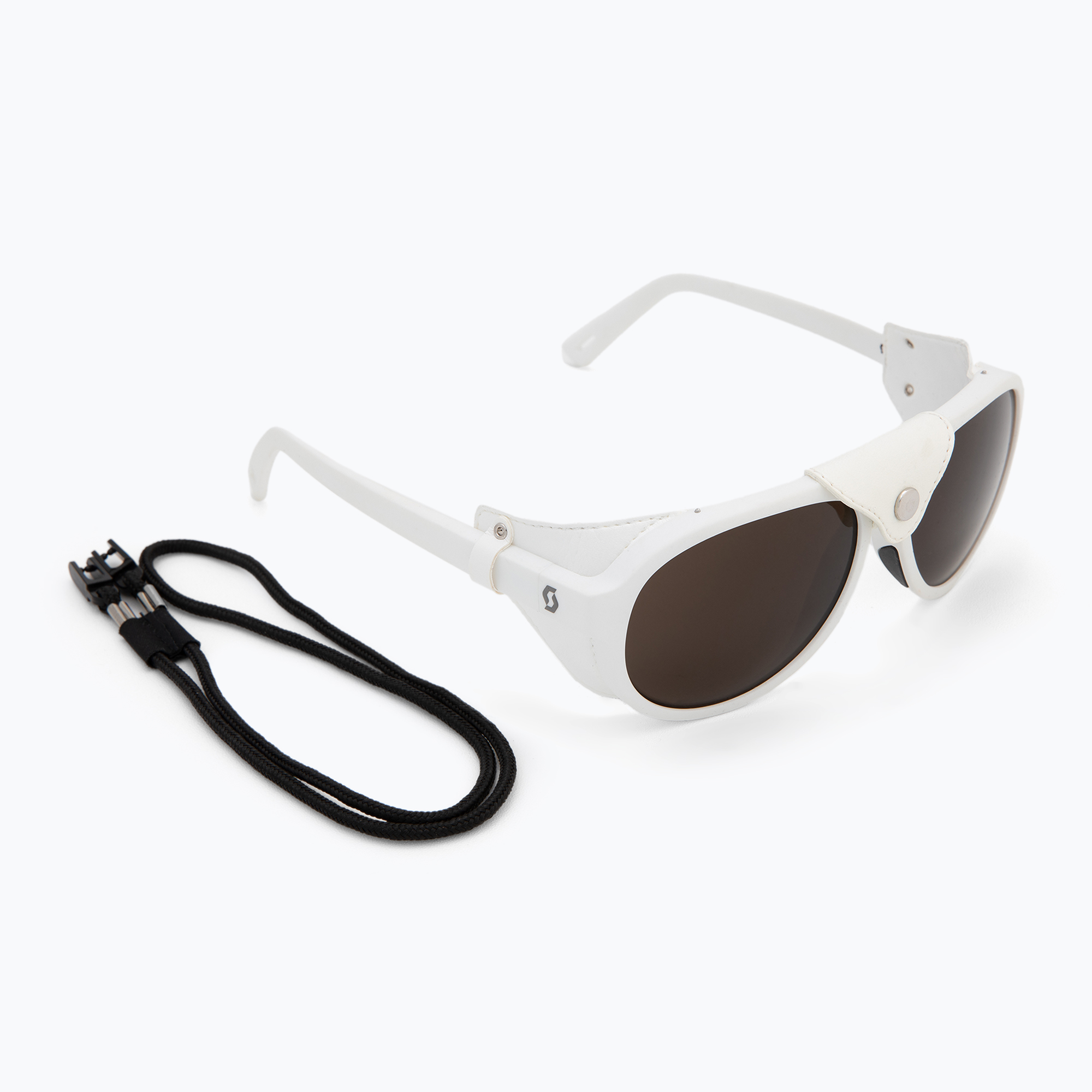 SCOTT Cervina white/brown sunglasses (M-L)