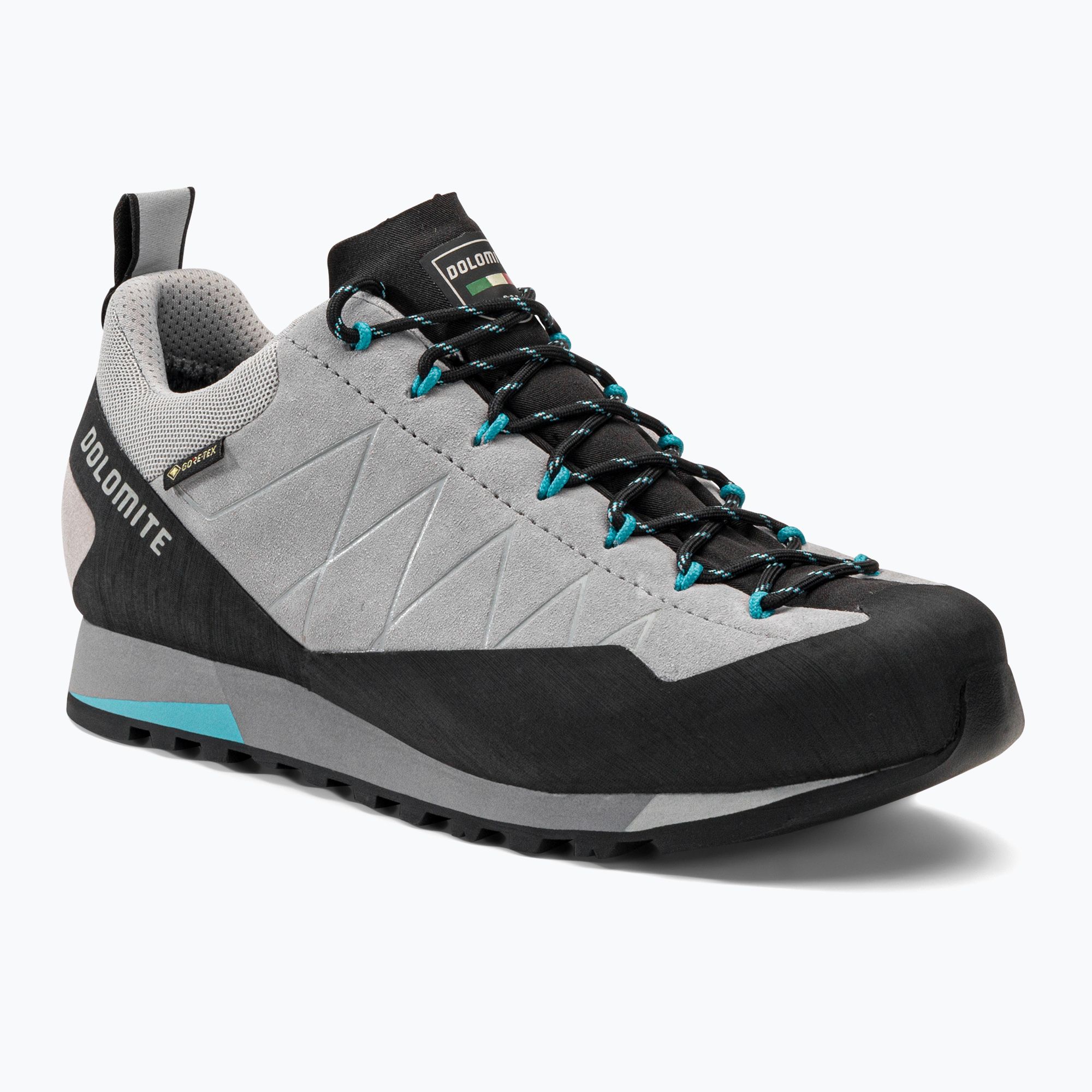 Buty podejściowe damskie Dolomite Crodarossa Low GTX aluminium grey/capri blue 
