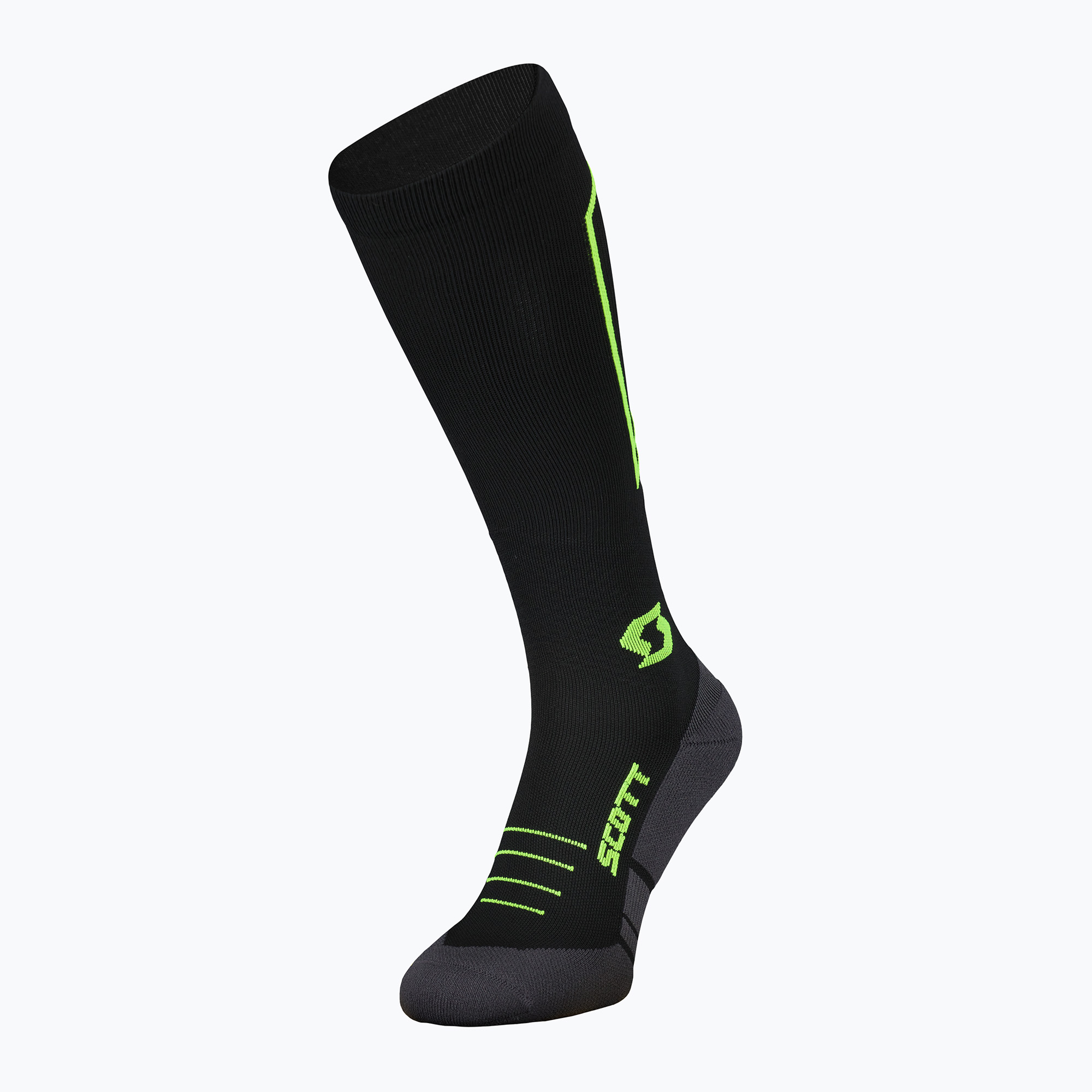 Skarpety SCOTT RC Compression black/safety yellow 