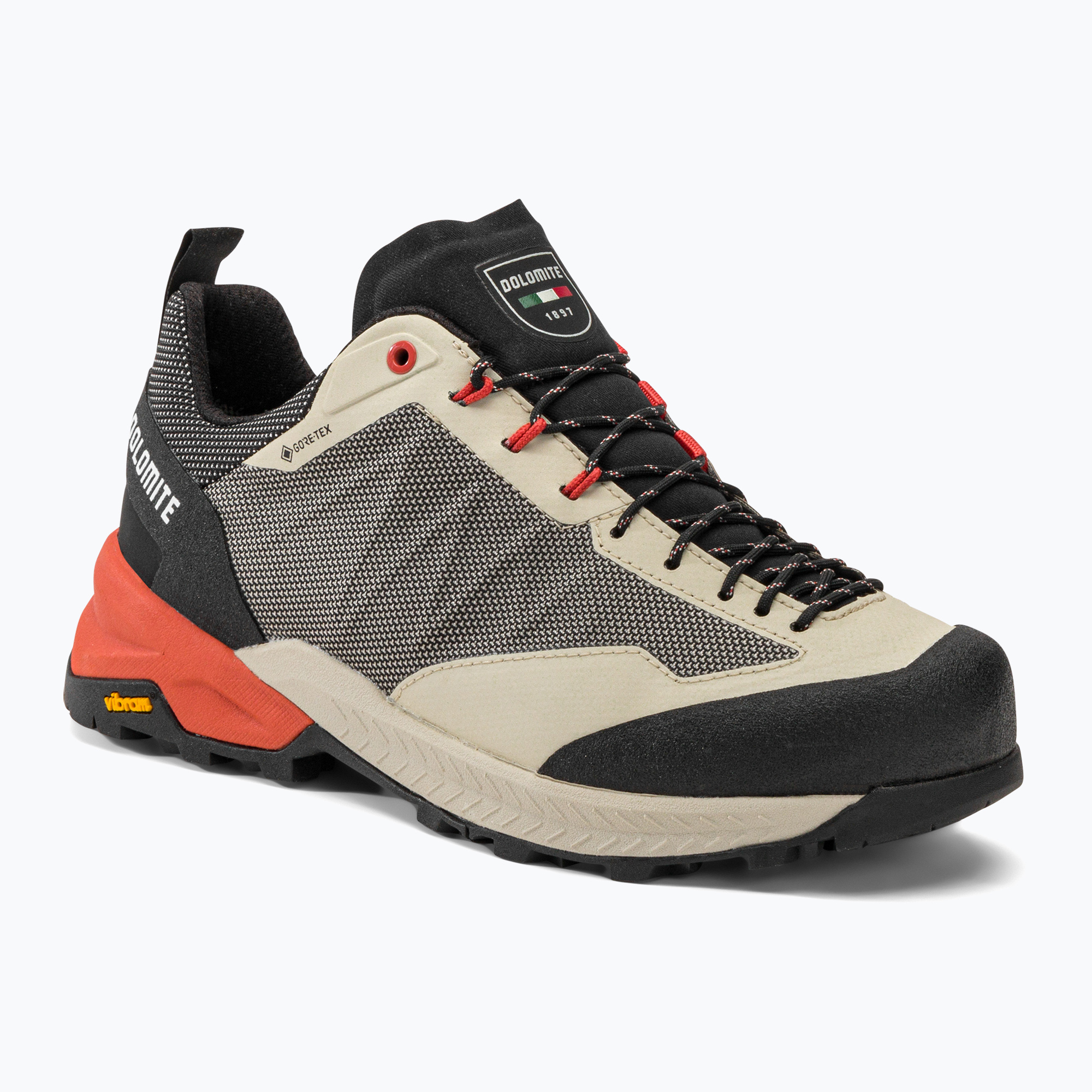 Buty podejściowe damskie Dolomite Crodarossa Tech GTX beige/coral red 
