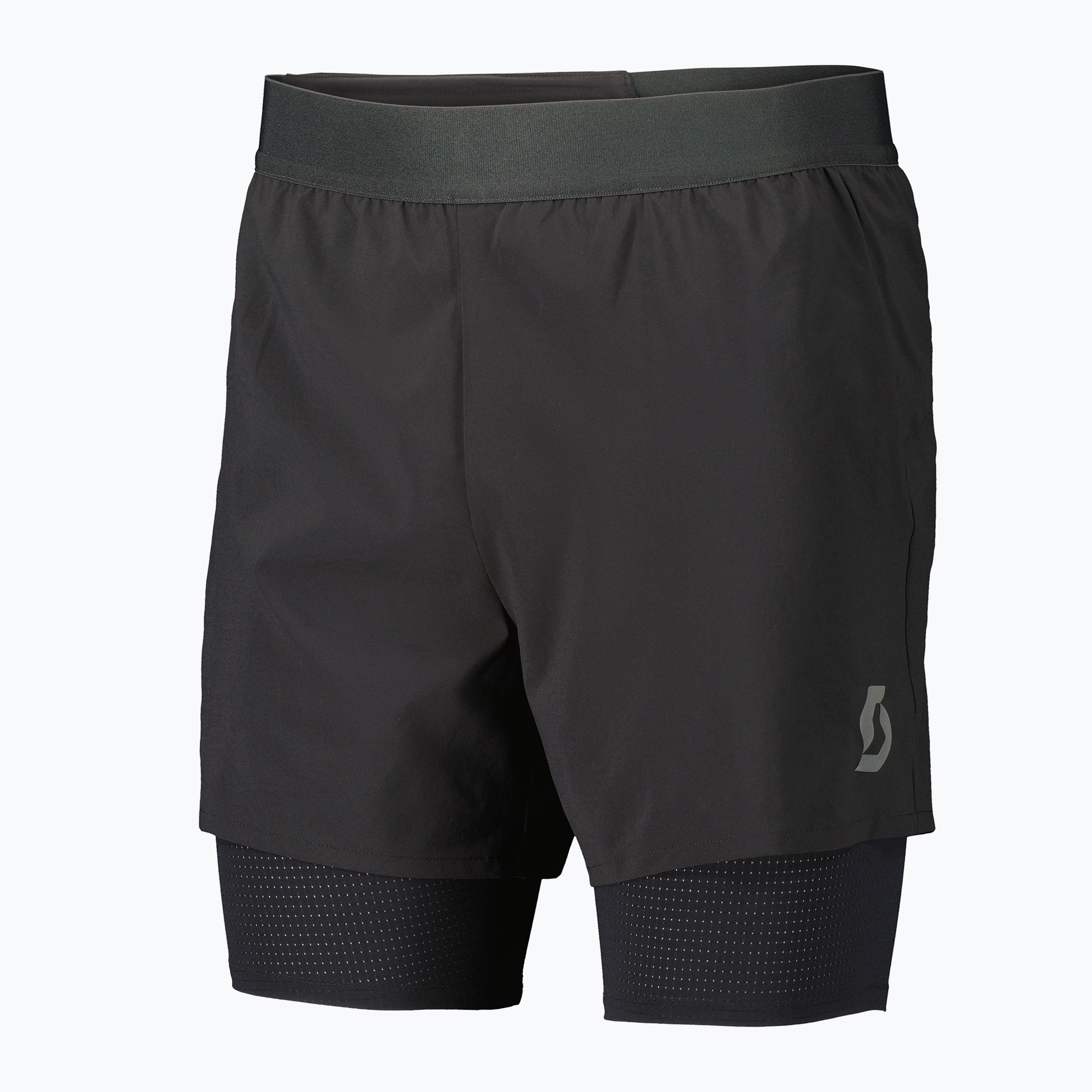 Spodenki do biegania męskie SCOTT Endurance Hybrid black 