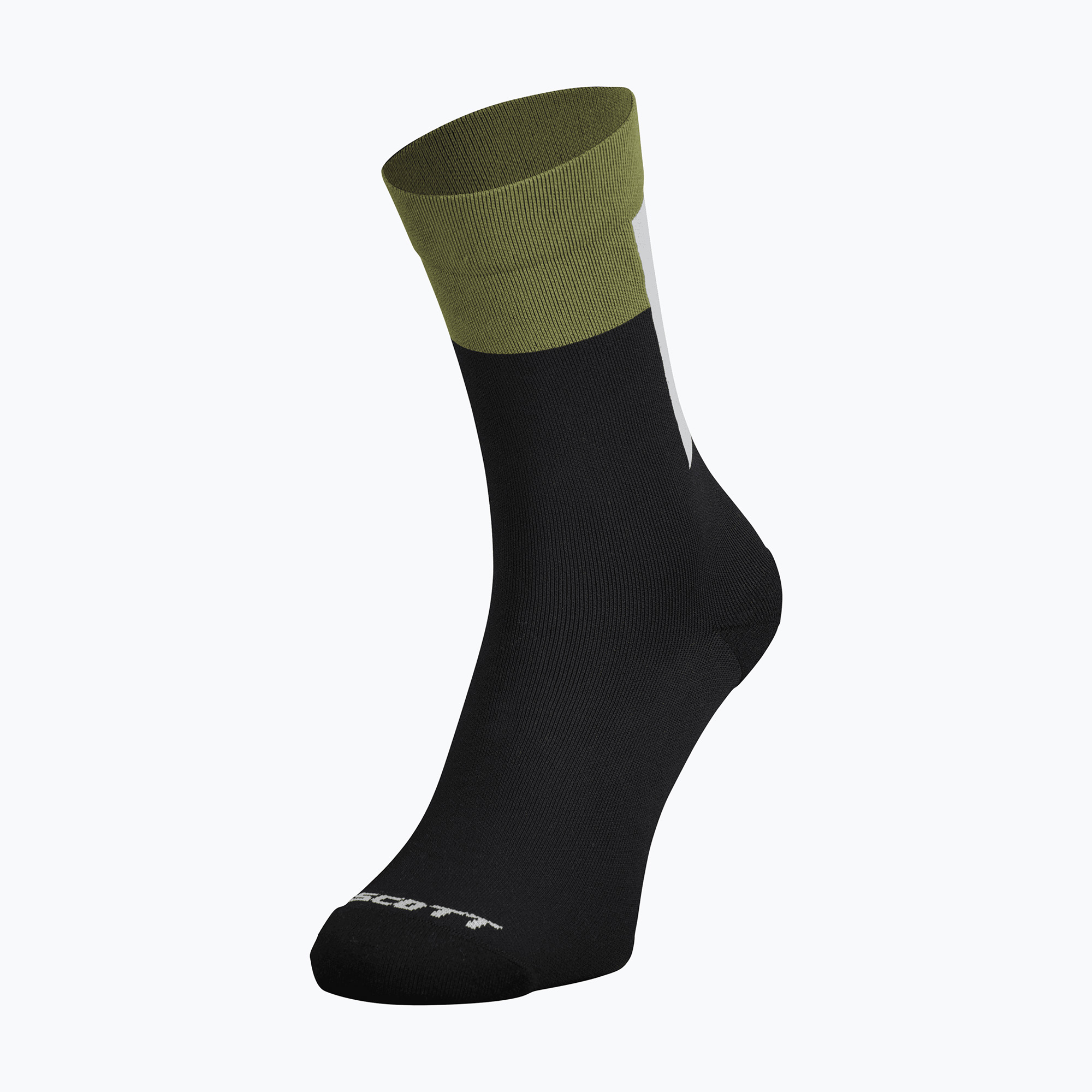 Чорапи SCOTT Block Stripe Crew black/fir green