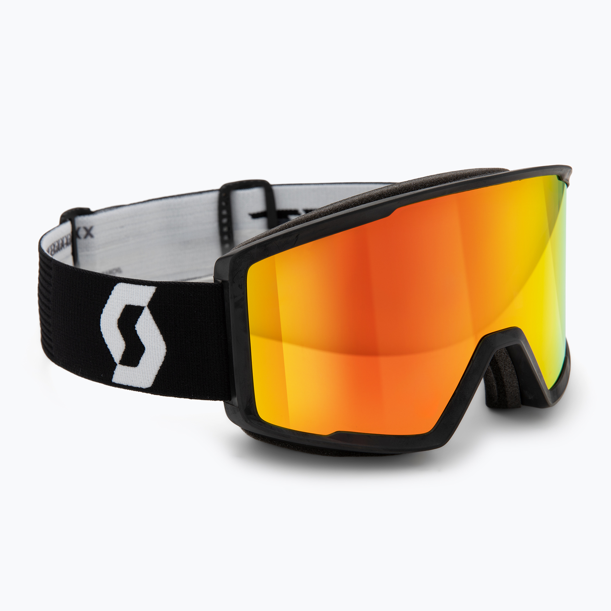 Скиорски очила SCOTT Factor Pro LS mineral black/white amp ls red chrome