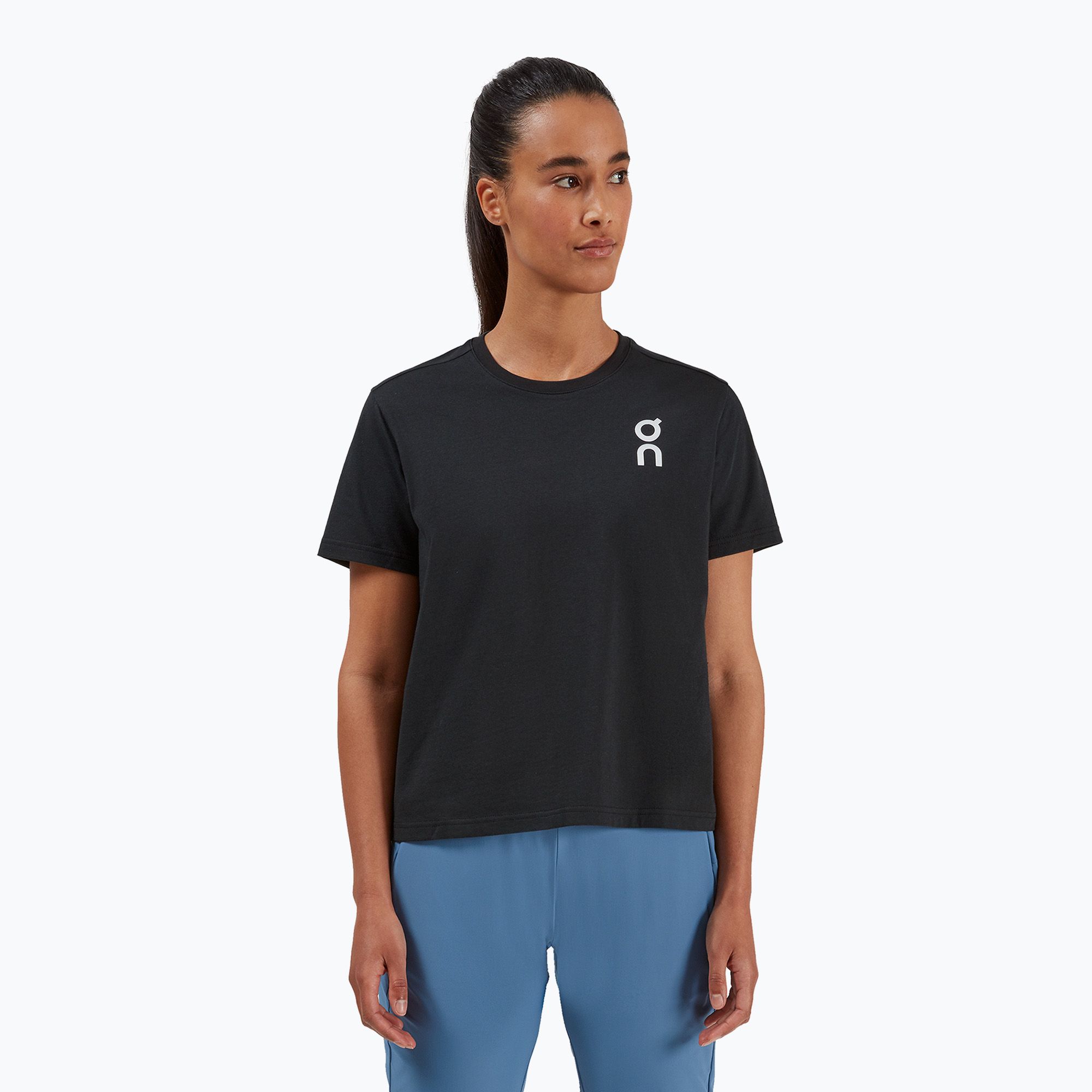 Koszulka do biegania damska On Running Graphic-T black 