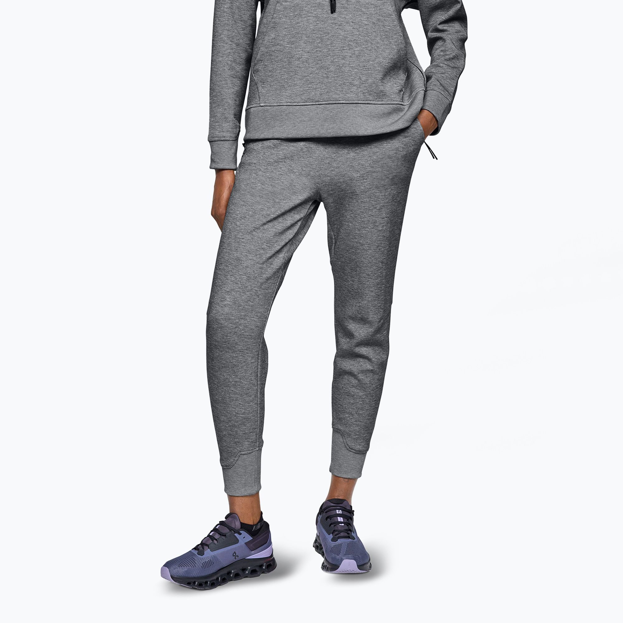 Spodnie treningowe damskie On Running Sweat grey 