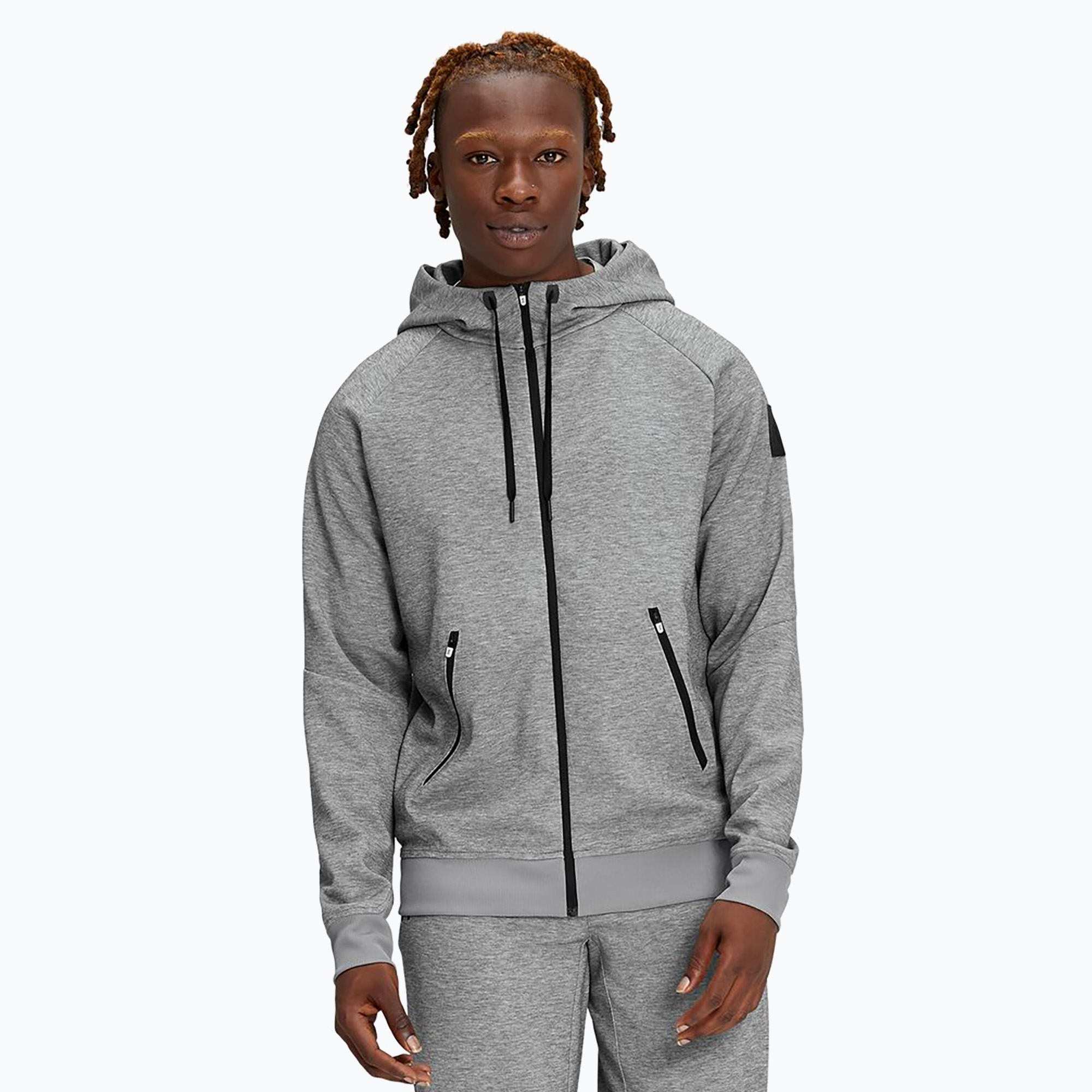 Bluza męska On Running Zipped Hoodie grey 