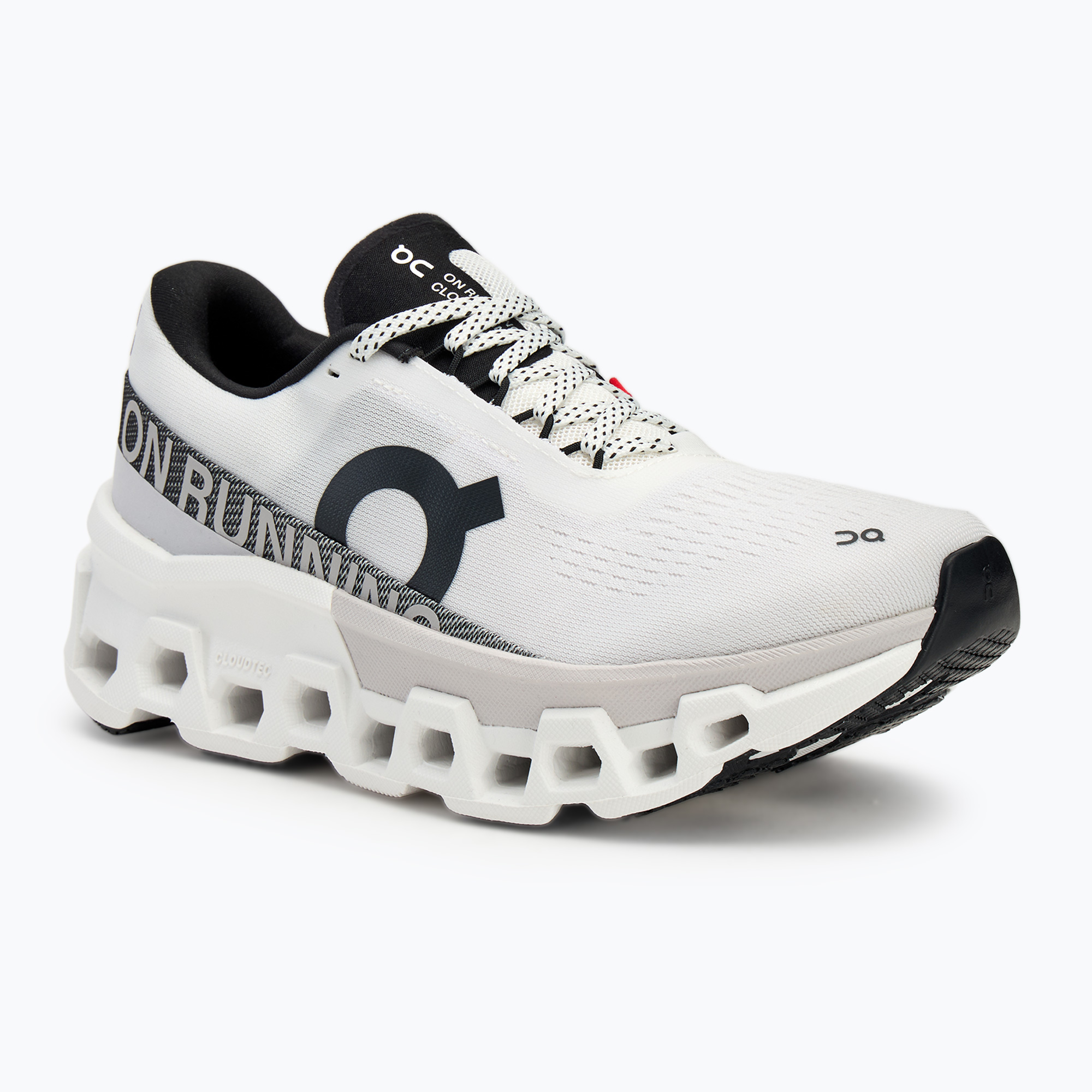 Buty do biegania damskie On Running Cloudmonster 2 white/frost 