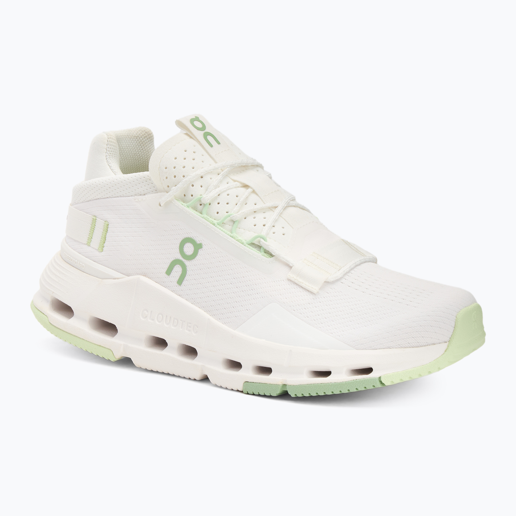 Buty do biegania damskie On Running Cloudnova 2 white/sage 
