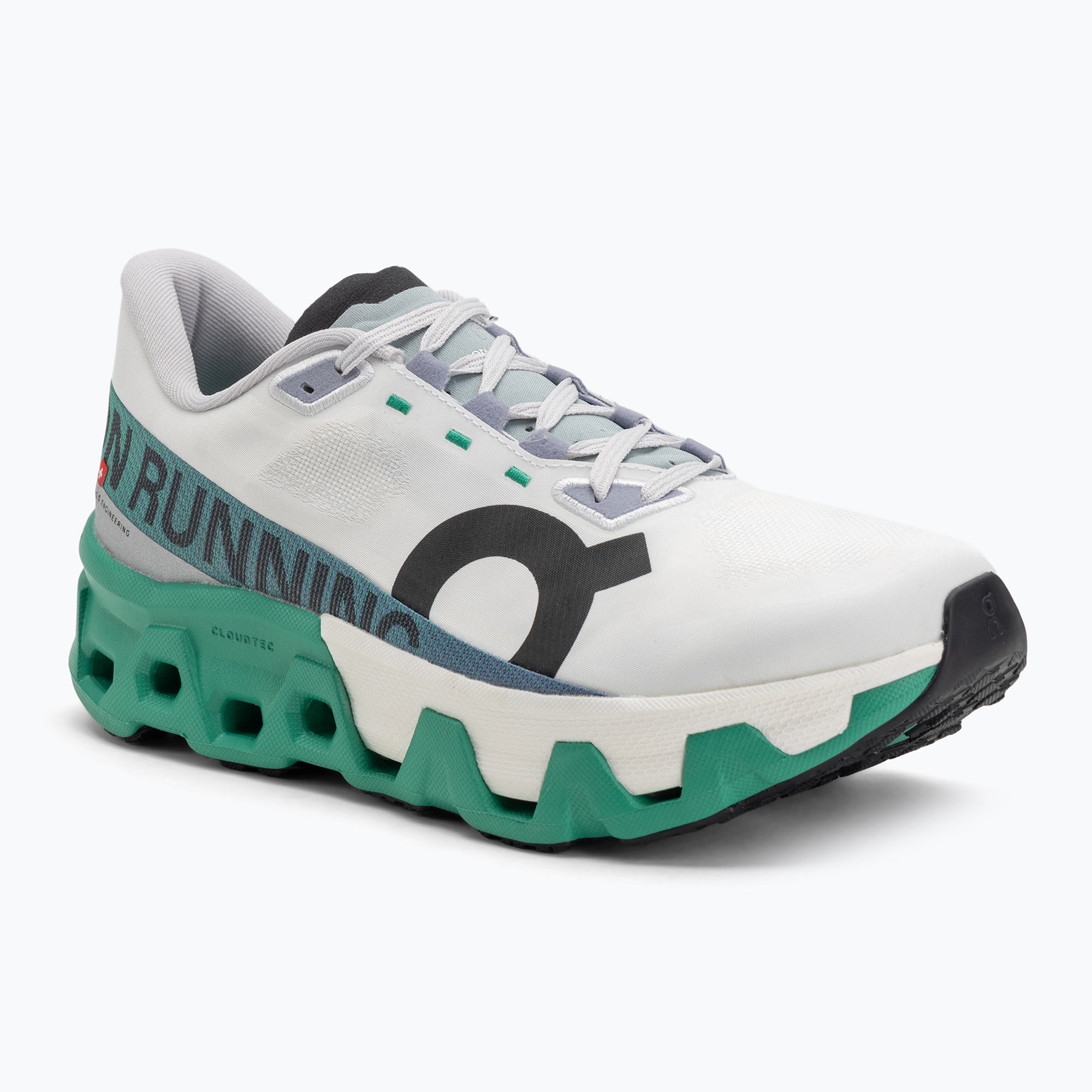 Buty do biegania męskie On Running Cloudmonster Hyper white/mint 